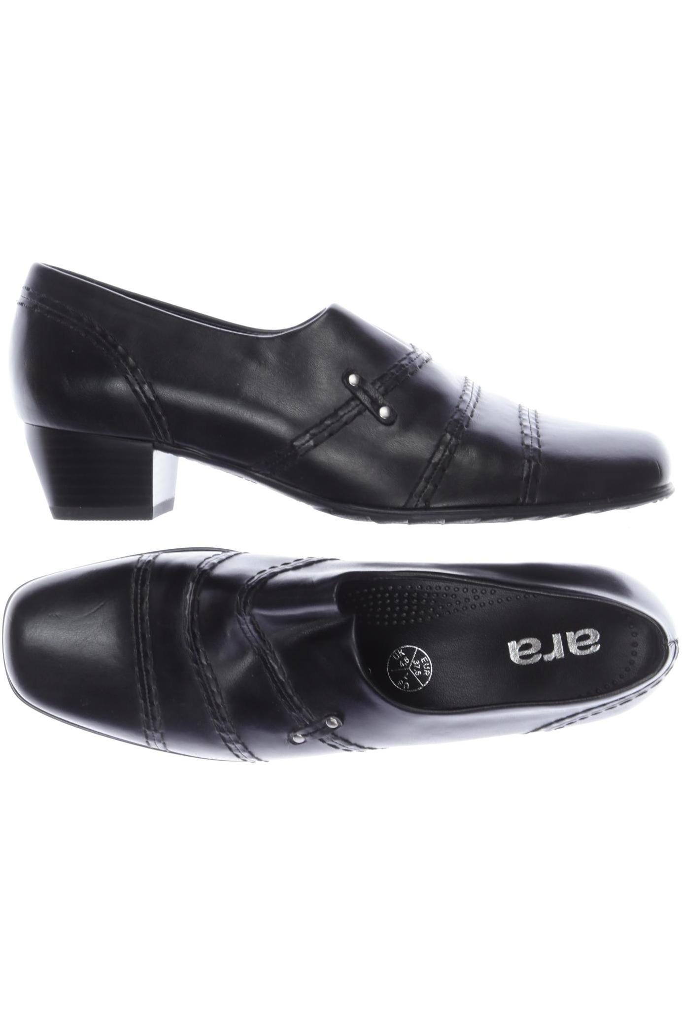 

Ara Damen Halbschuh, schwarz, Gr. 37.5