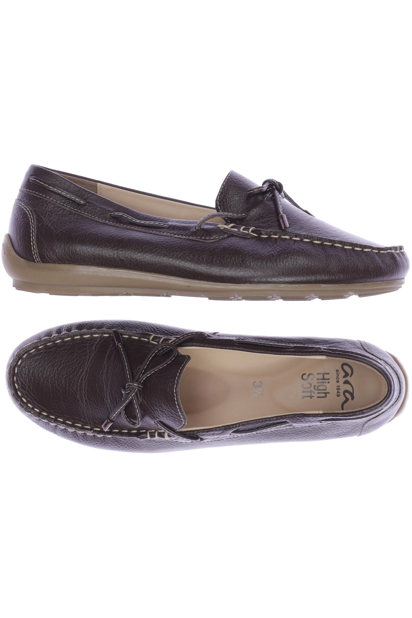 

Ara Damen Halbschuh, braun, Gr. 3.5