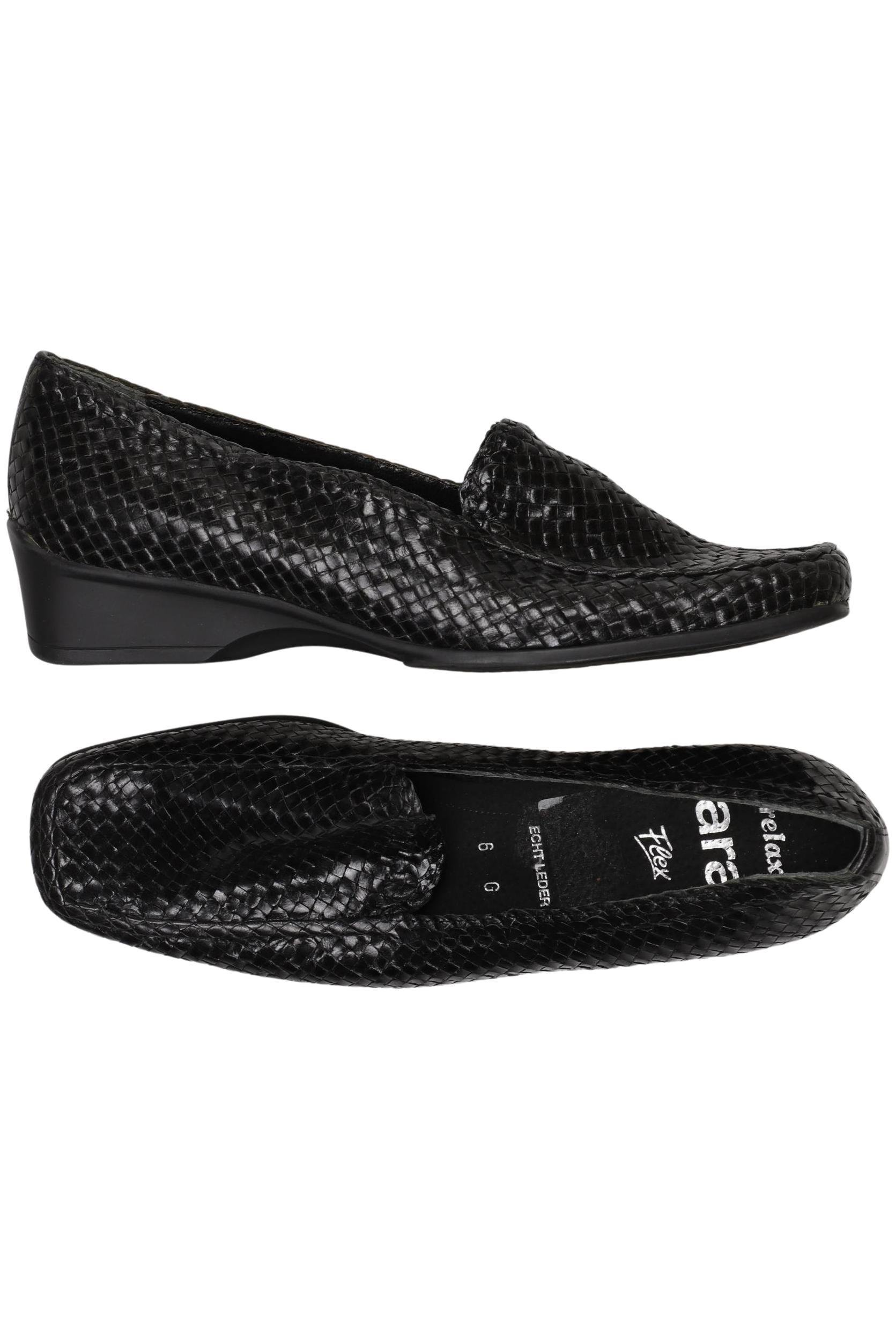 

Ara Damen Halbschuh, schwarz, Gr. 6