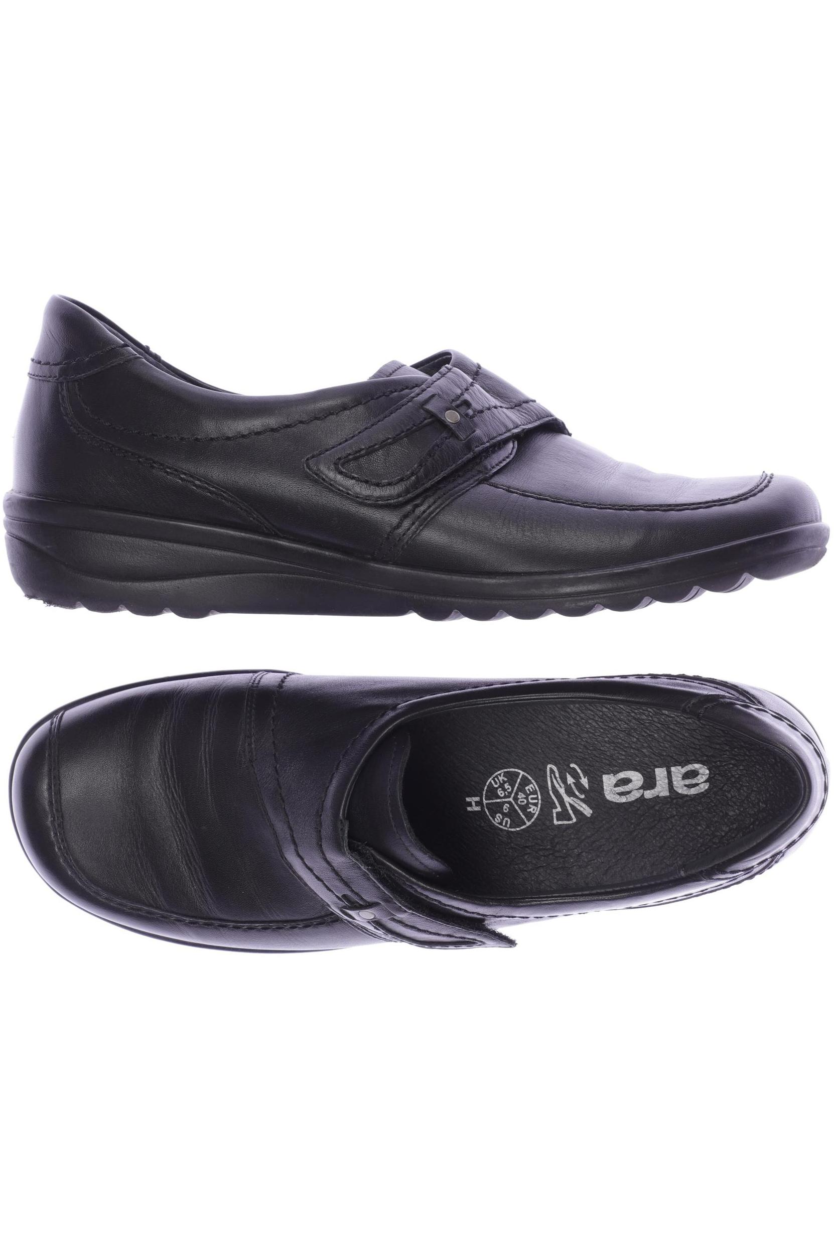 

Ara Damen Halbschuh, schwarz, Gr. 40
