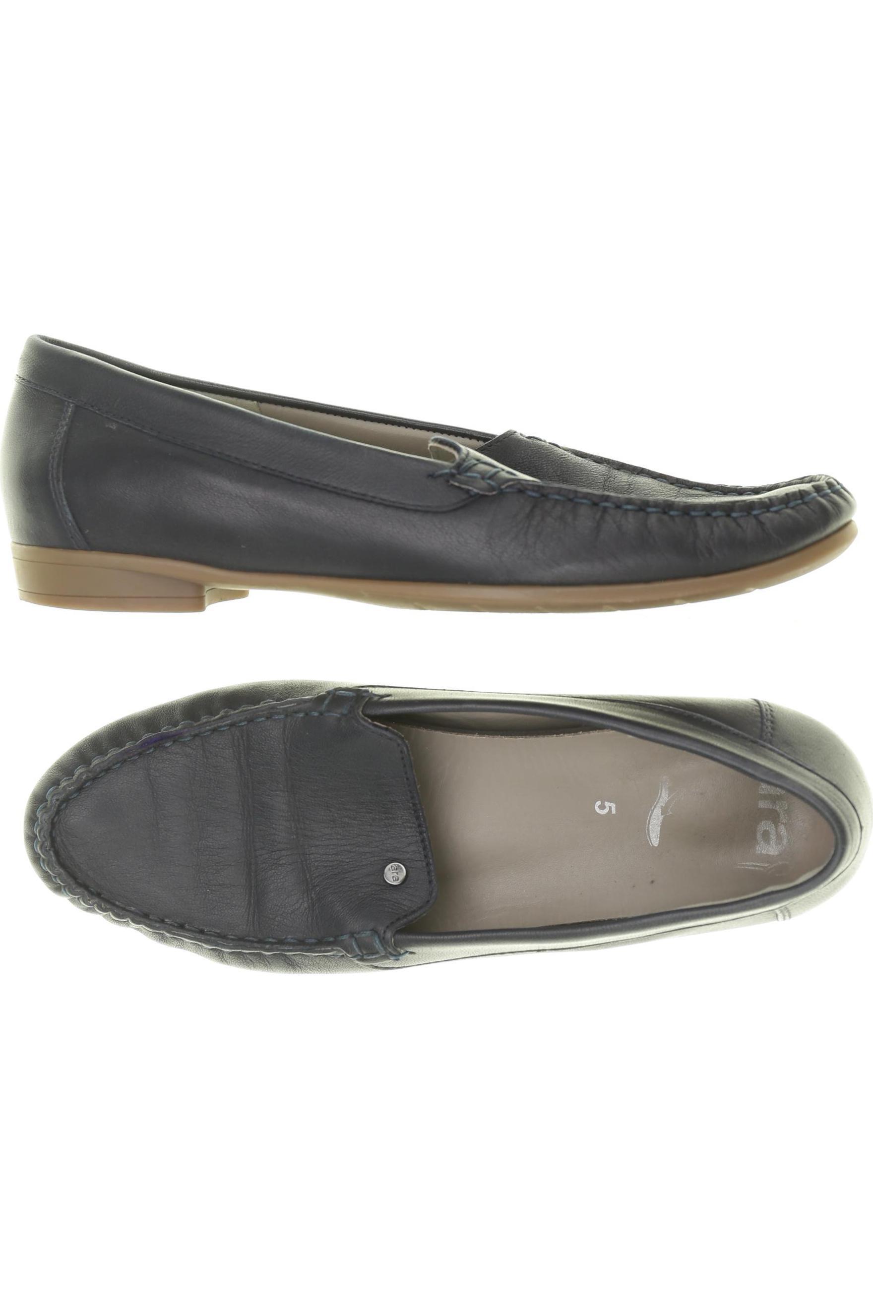 

Ara Damen Halbschuh, blau, Gr. 5