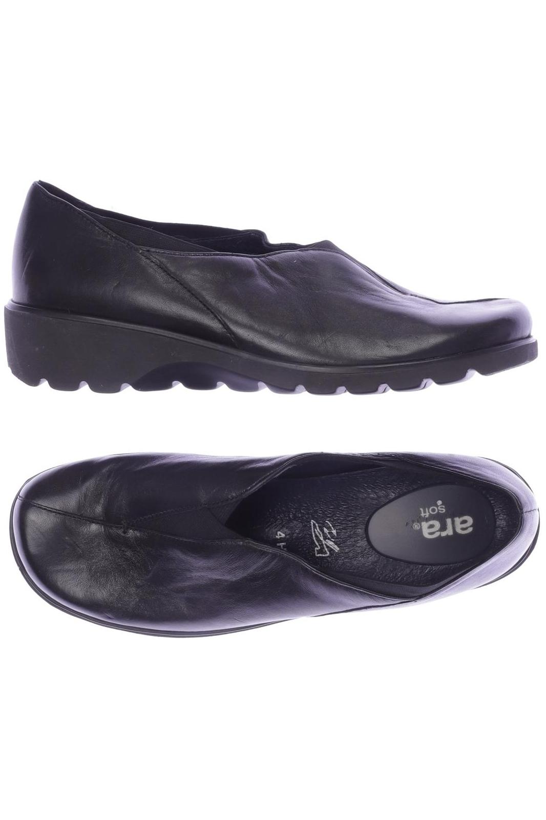 

Ara Damen Halbschuh, schwarz, Gr. 4