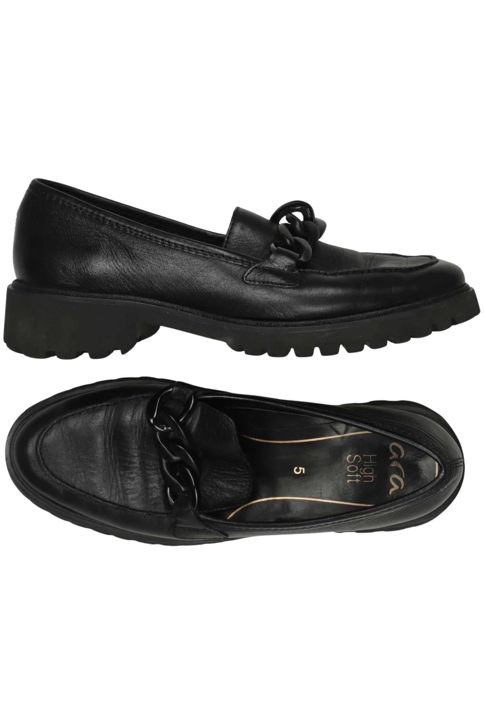 

Ara Damen Halbschuh, schwarz, Gr. 5