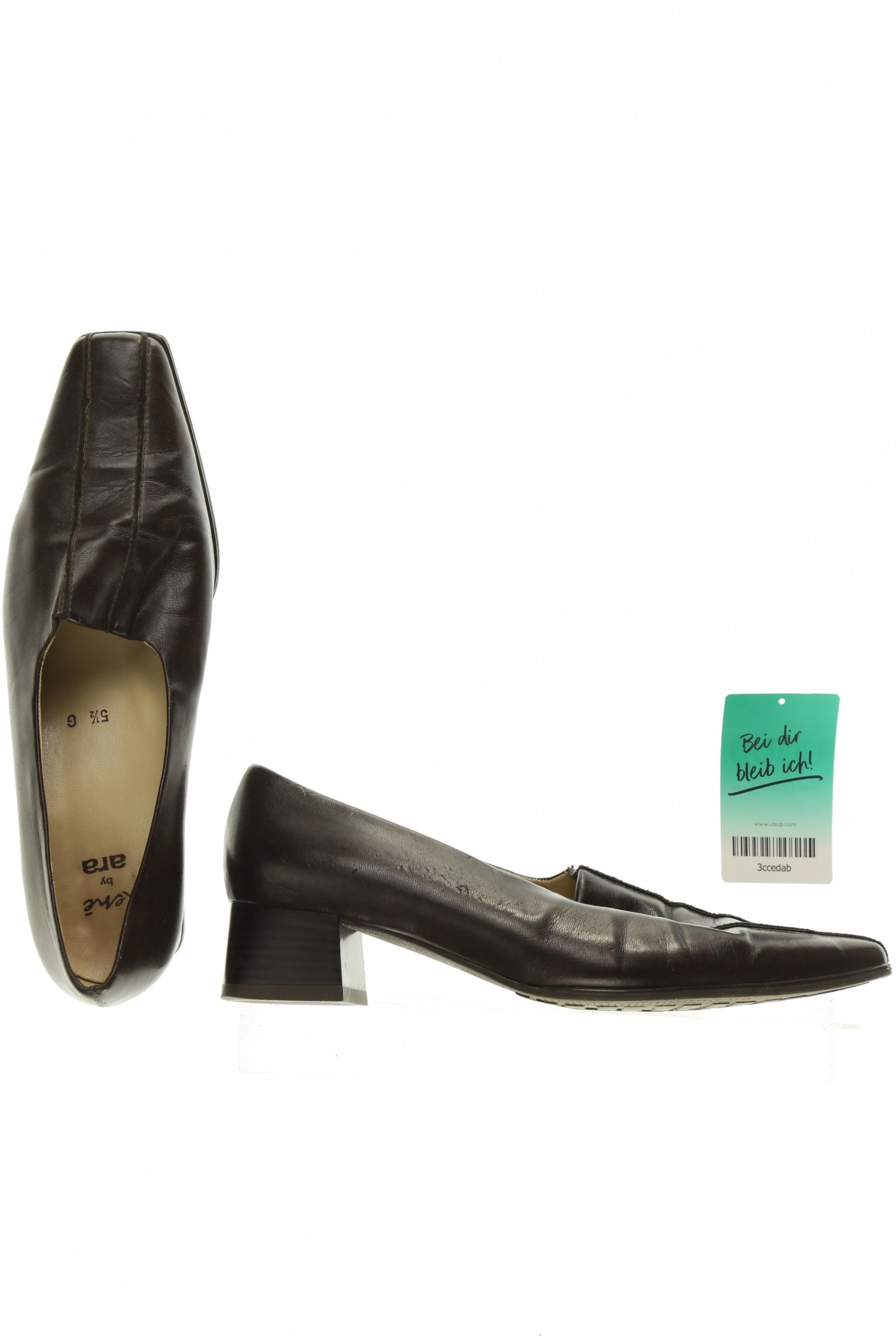 

Ara Damen Halbschuh, schwarz, Gr. 5.5