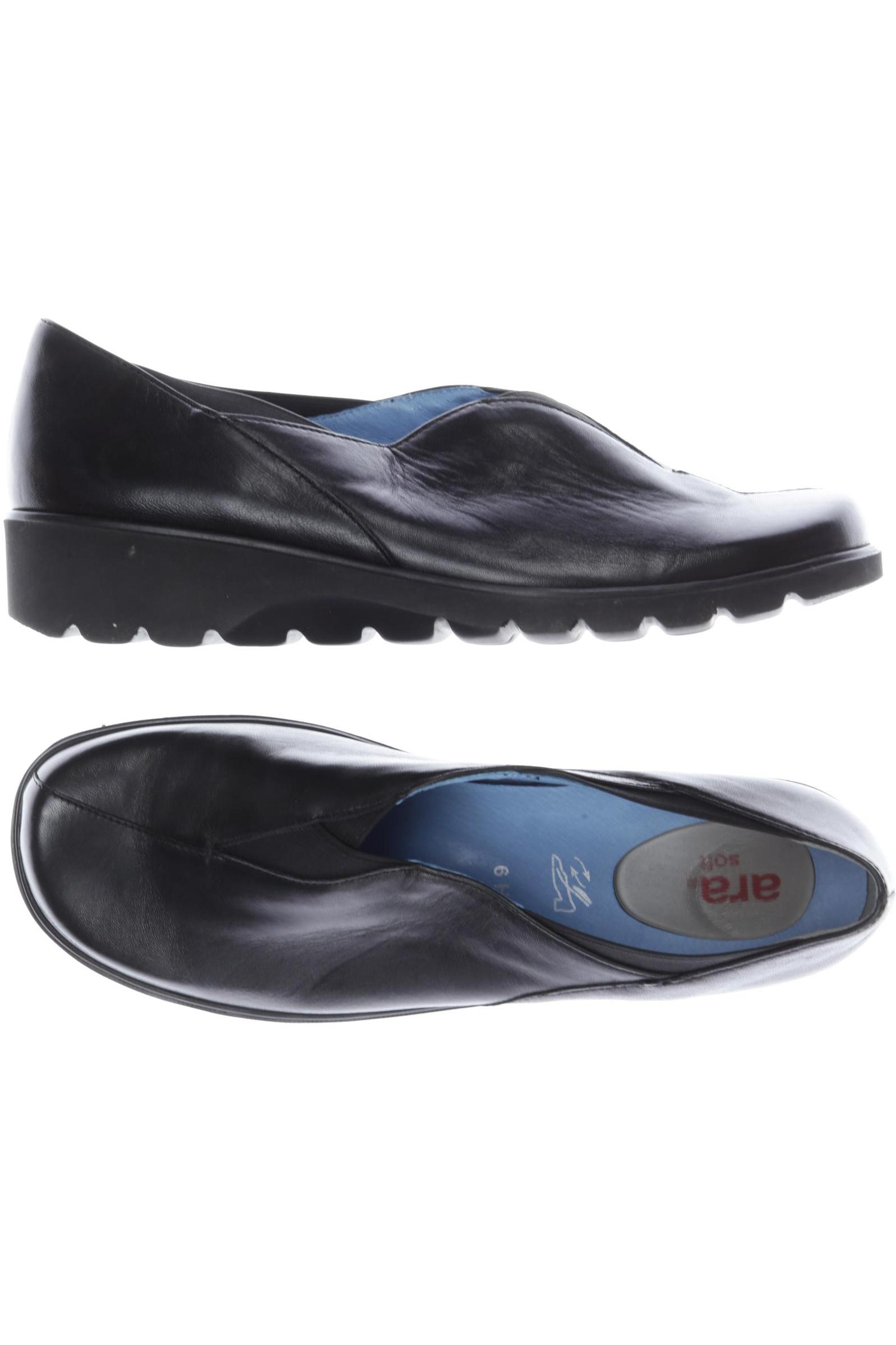 

Ara Damen Halbschuh, schwarz, Gr. 6