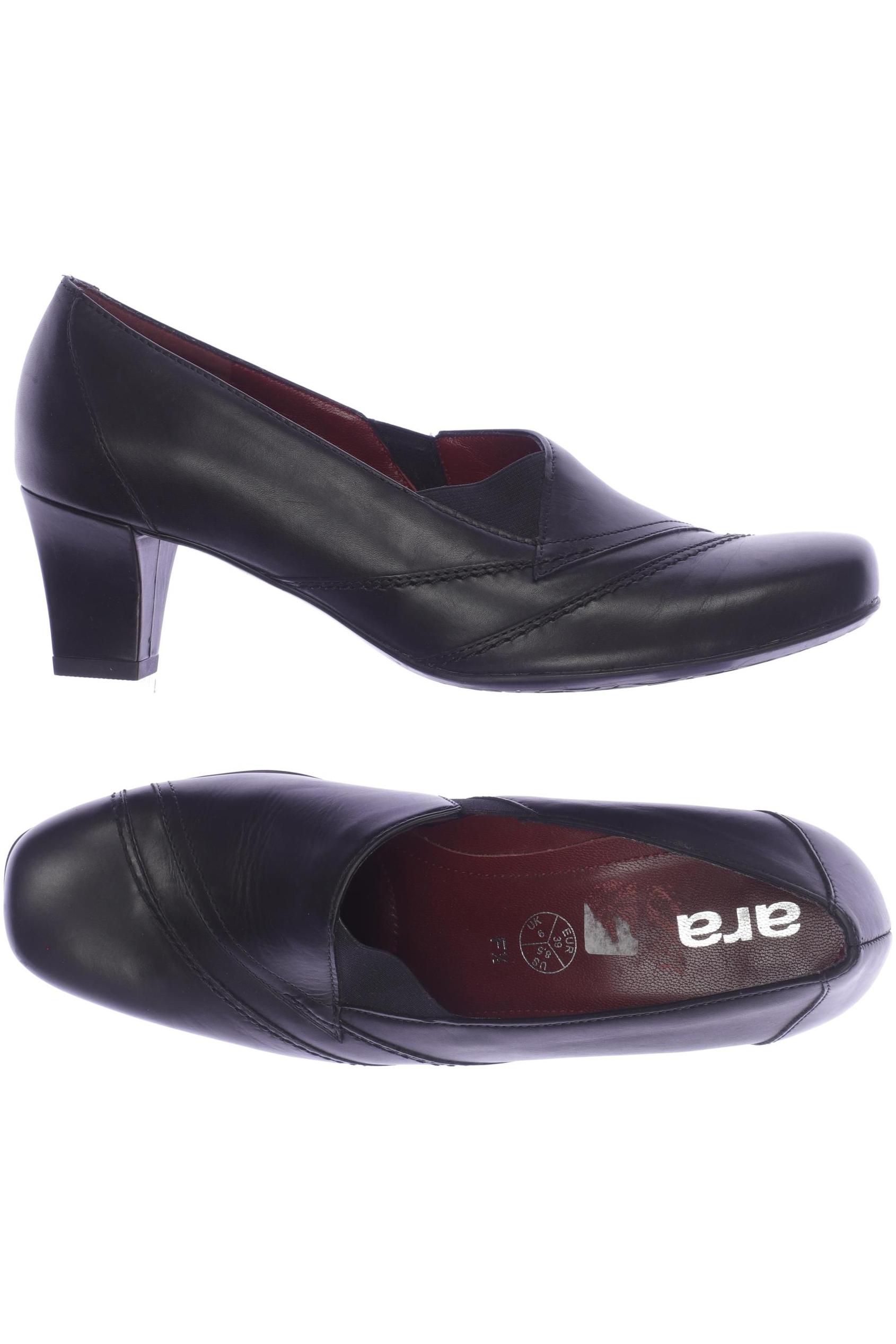 

Ara Damen Halbschuh, schwarz, Gr. 39