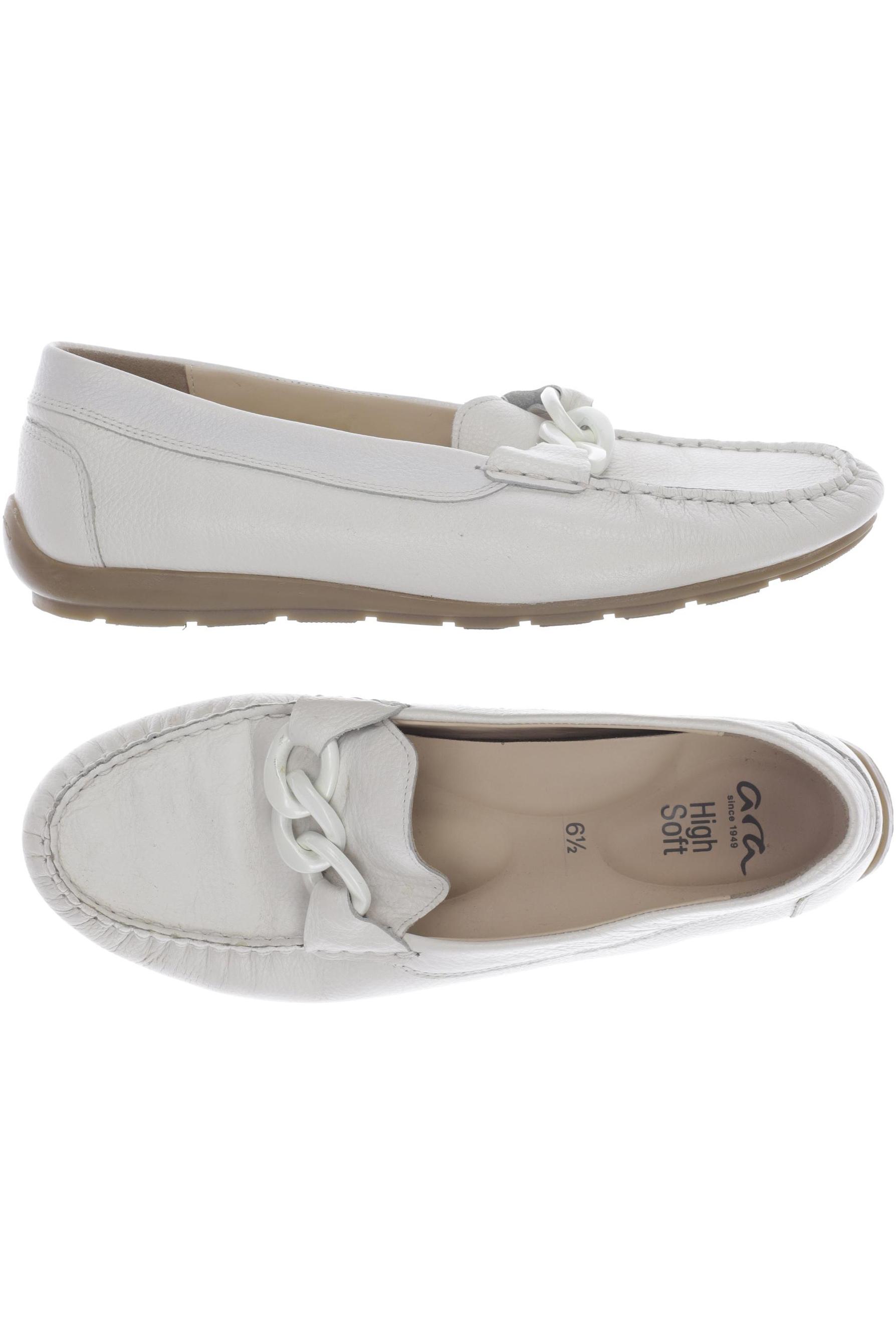 

Ara Damen Halbschuh, weiß, Gr. 6.5