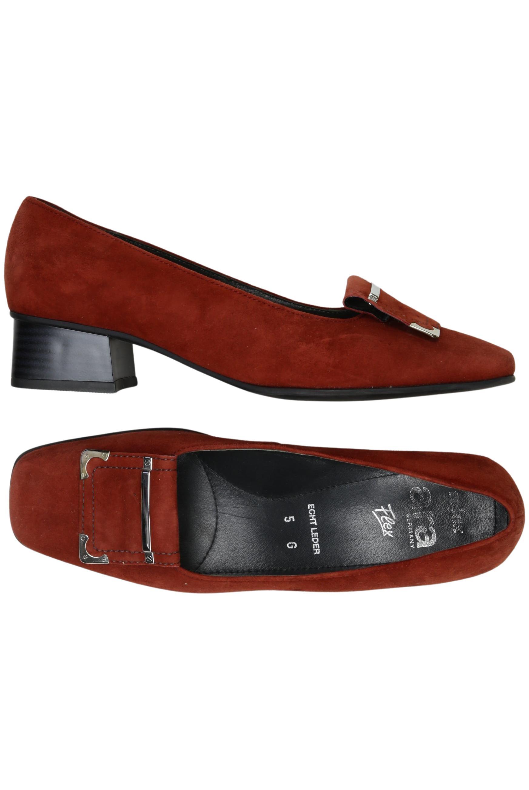 

Ara Damen Halbschuh, rot, Gr. 5