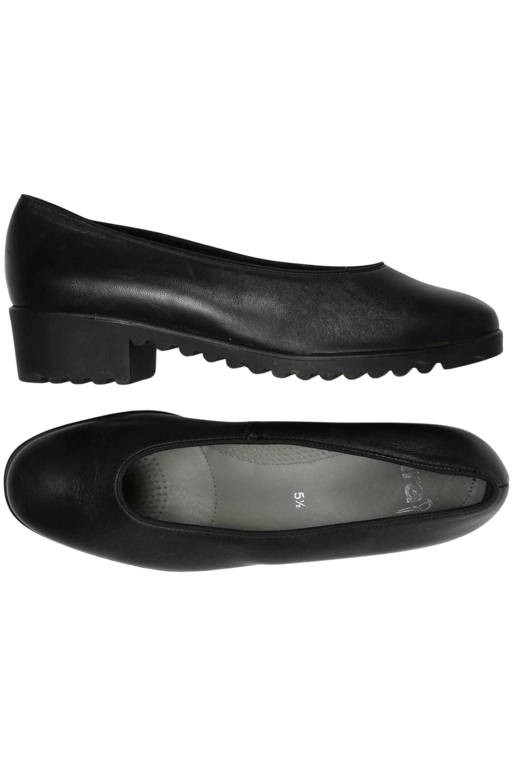 

Ara Damen Halbschuh, schwarz, Gr. 5.5