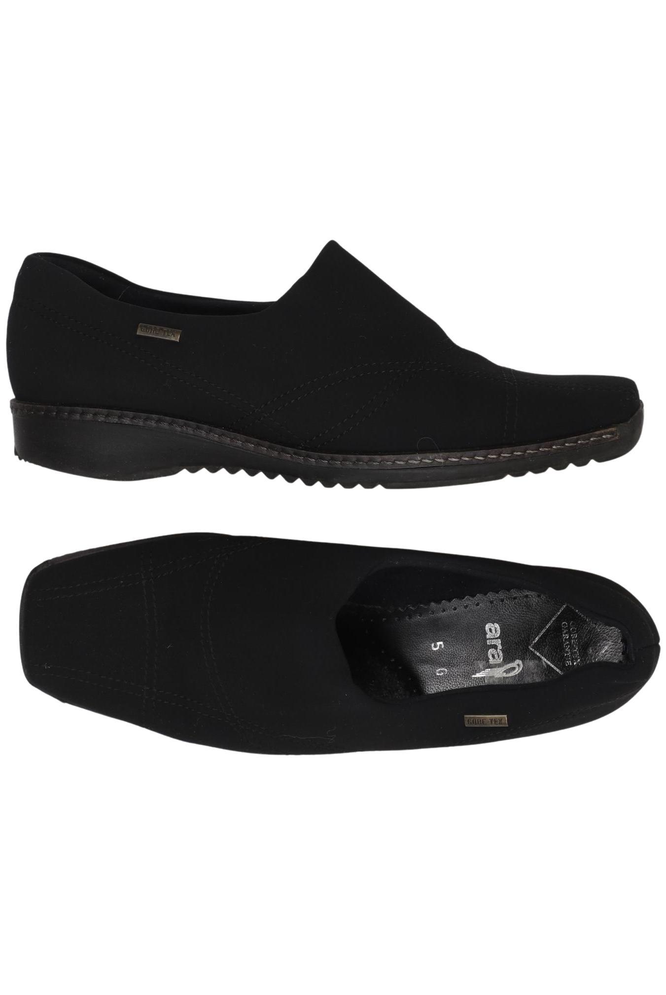 

Ara Damen Halbschuh, schwarz, Gr. 5