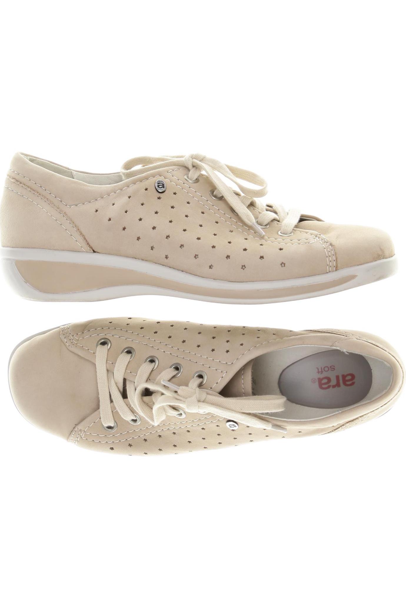

Ara Damen Halbschuh, beige, Gr. 38.5