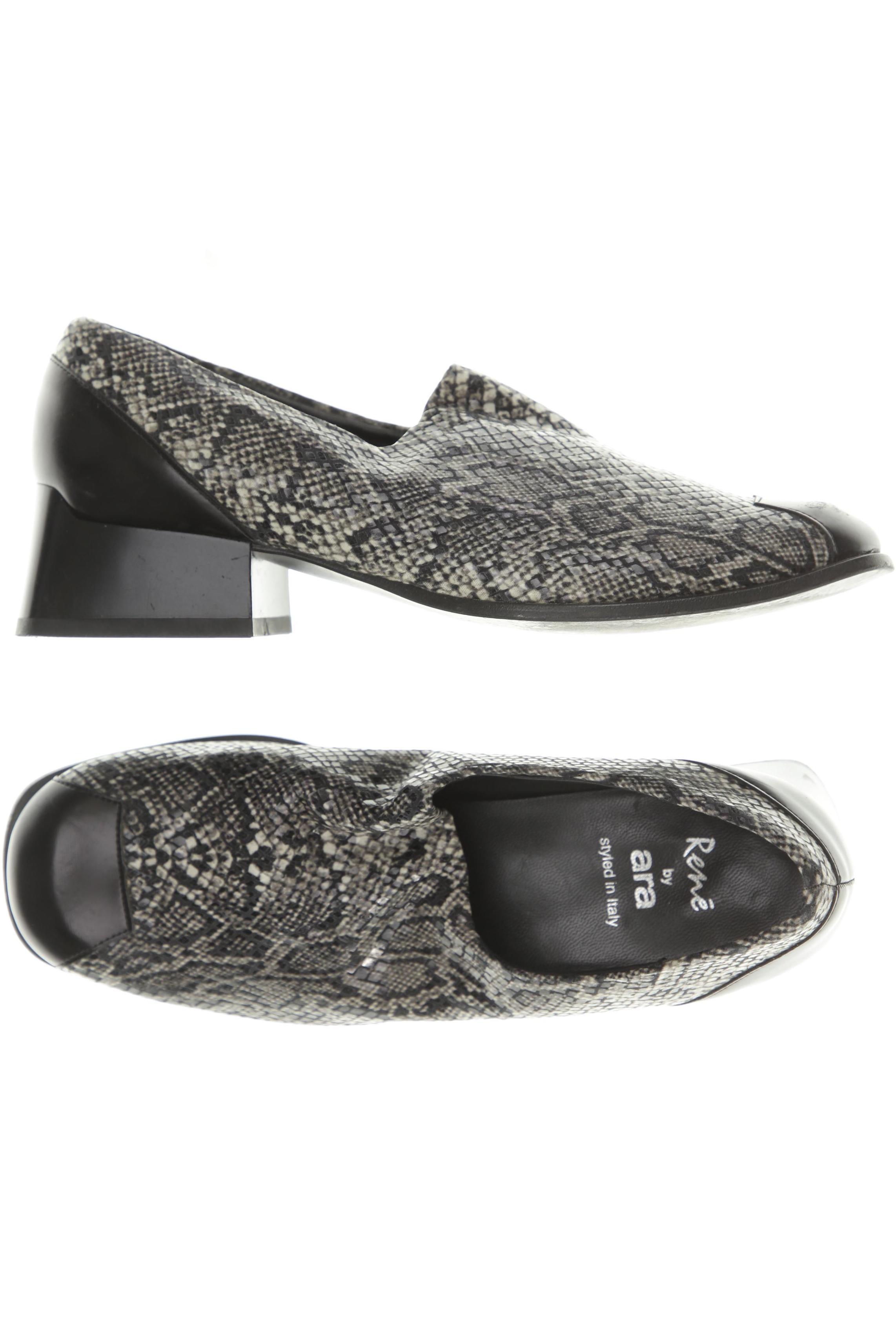 

Ara Damen Halbschuh, schwarz, Gr. 4.5