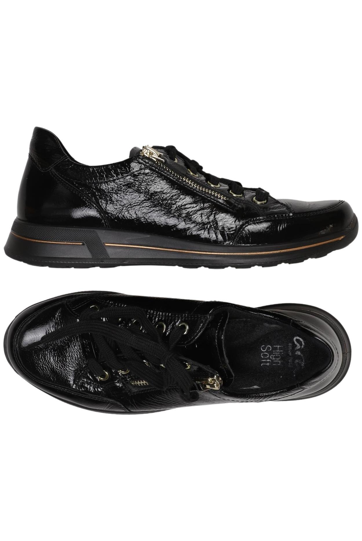 

Ara Damen Halbschuh, schwarz, Gr. 5.5