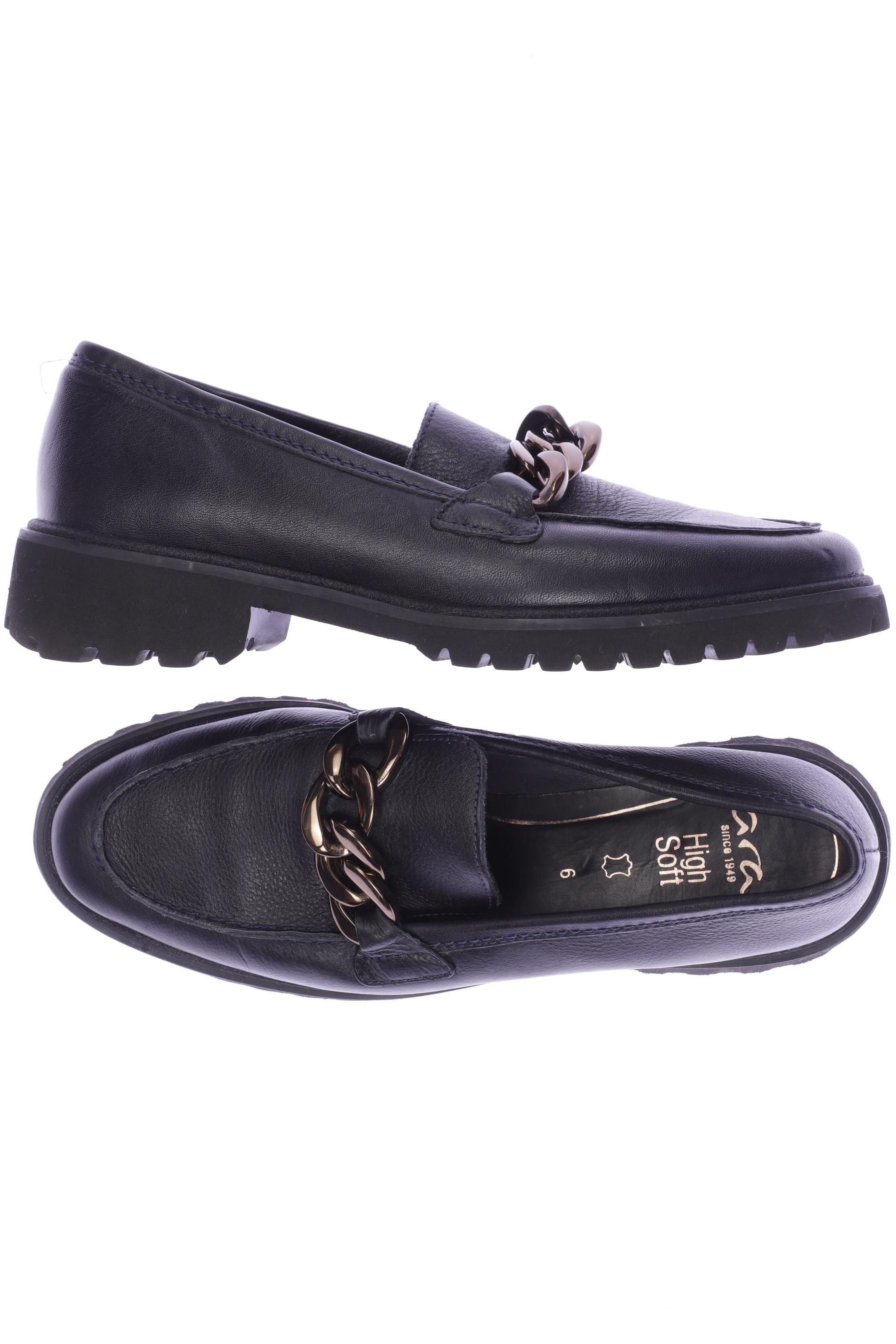 

Ara Damen Halbschuh, marineblau, Gr. 6