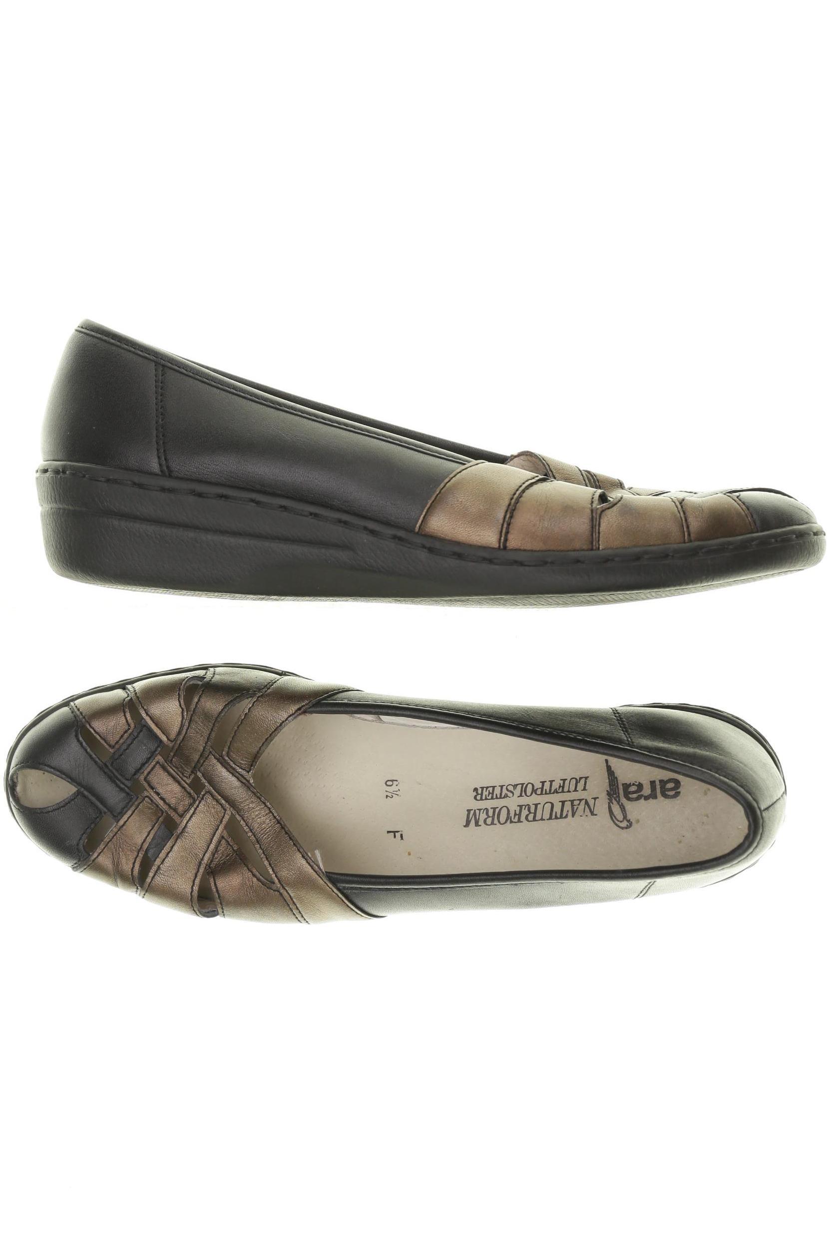 

Ara Damen Halbschuh, schwarz, Gr. 6.5