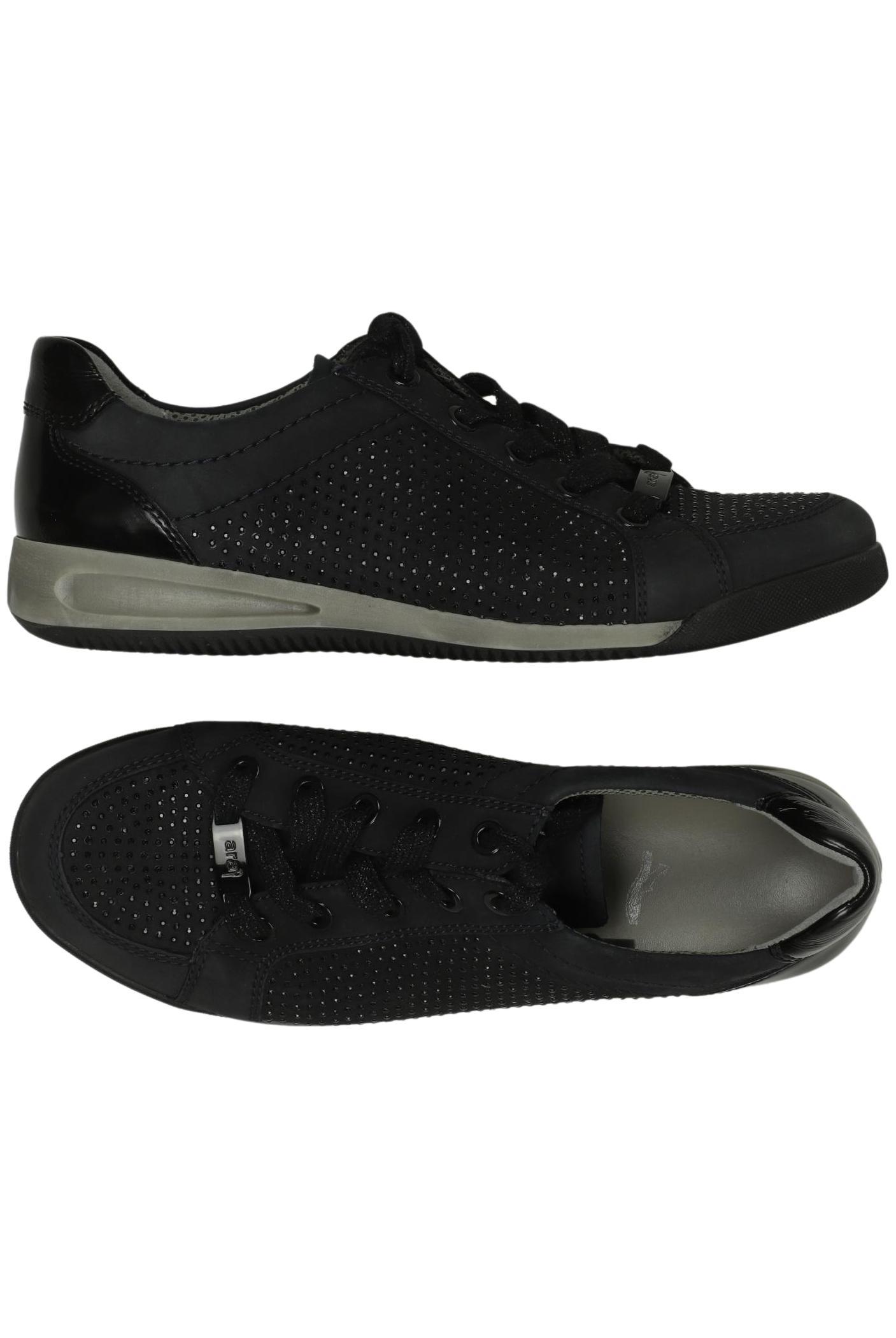 

Ara Damen Halbschuh, schwarz, Gr. 37.5