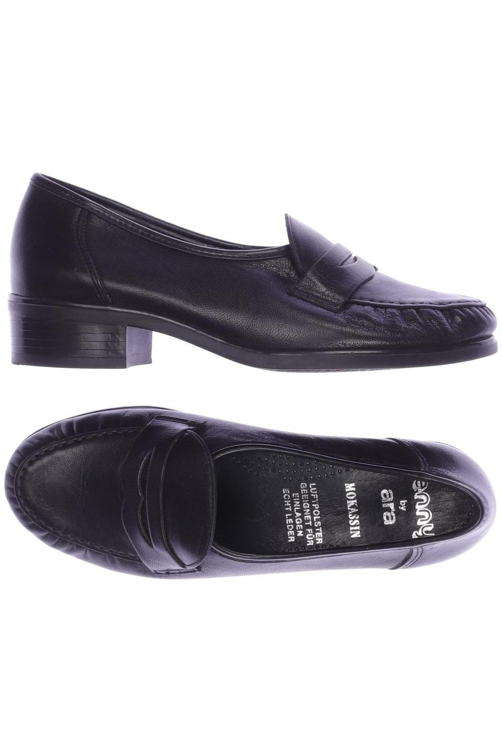 

Ara Damen Halbschuh, schwarz, Gr. 3
