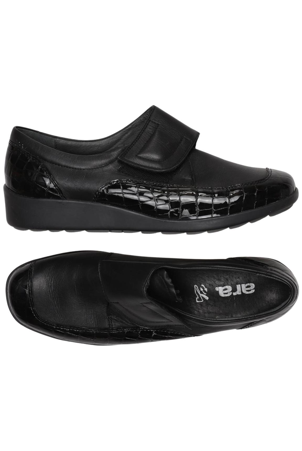 

Ara Damen Halbschuh, schwarz, Gr. 8