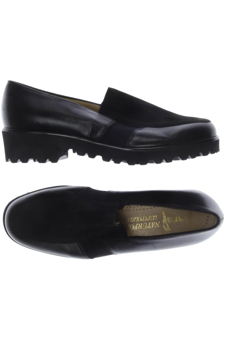 

Ara Damen Halbschuh, schwarz, Gr. 4