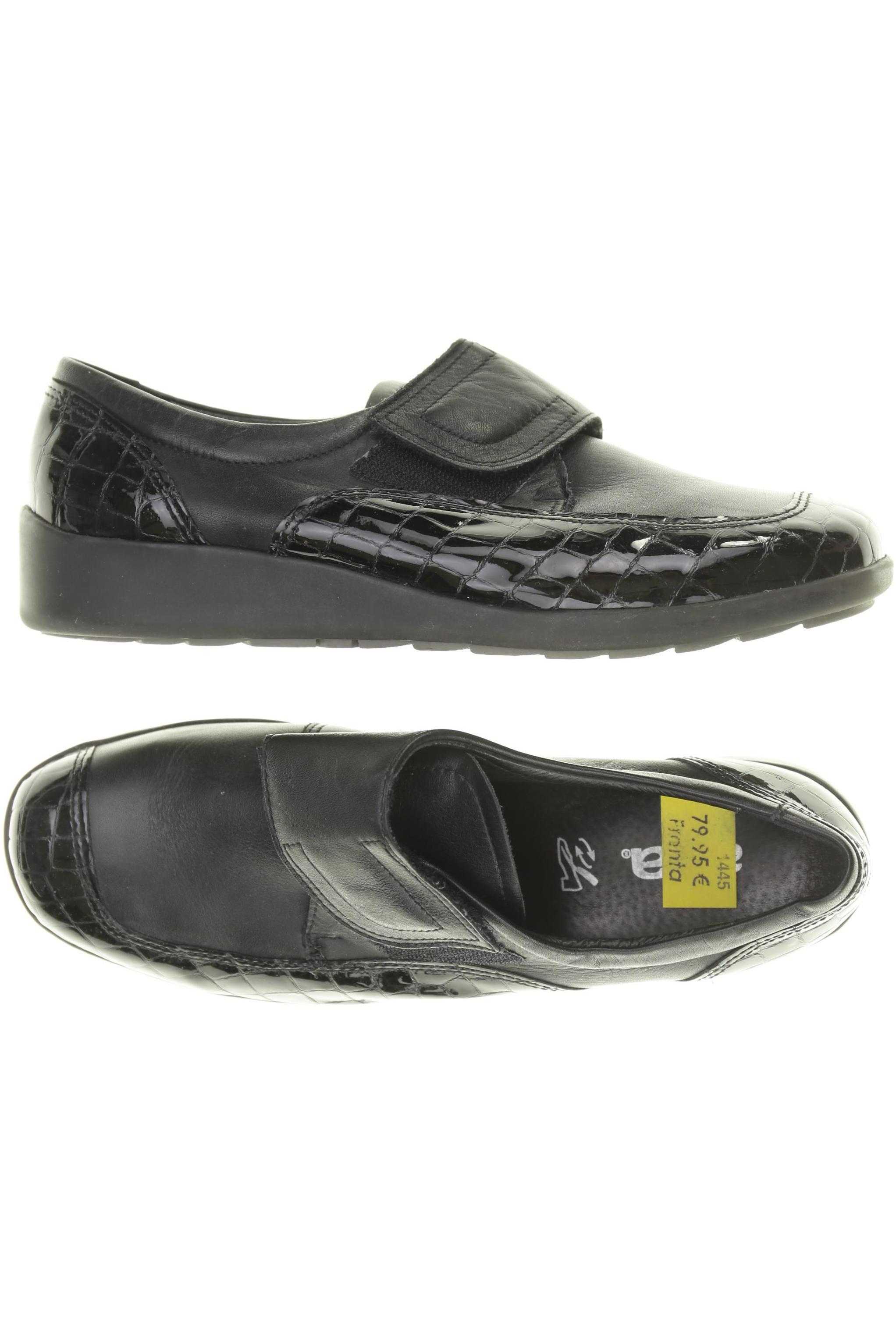 

Ara Damen Halbschuh, schwarz, Gr. 7