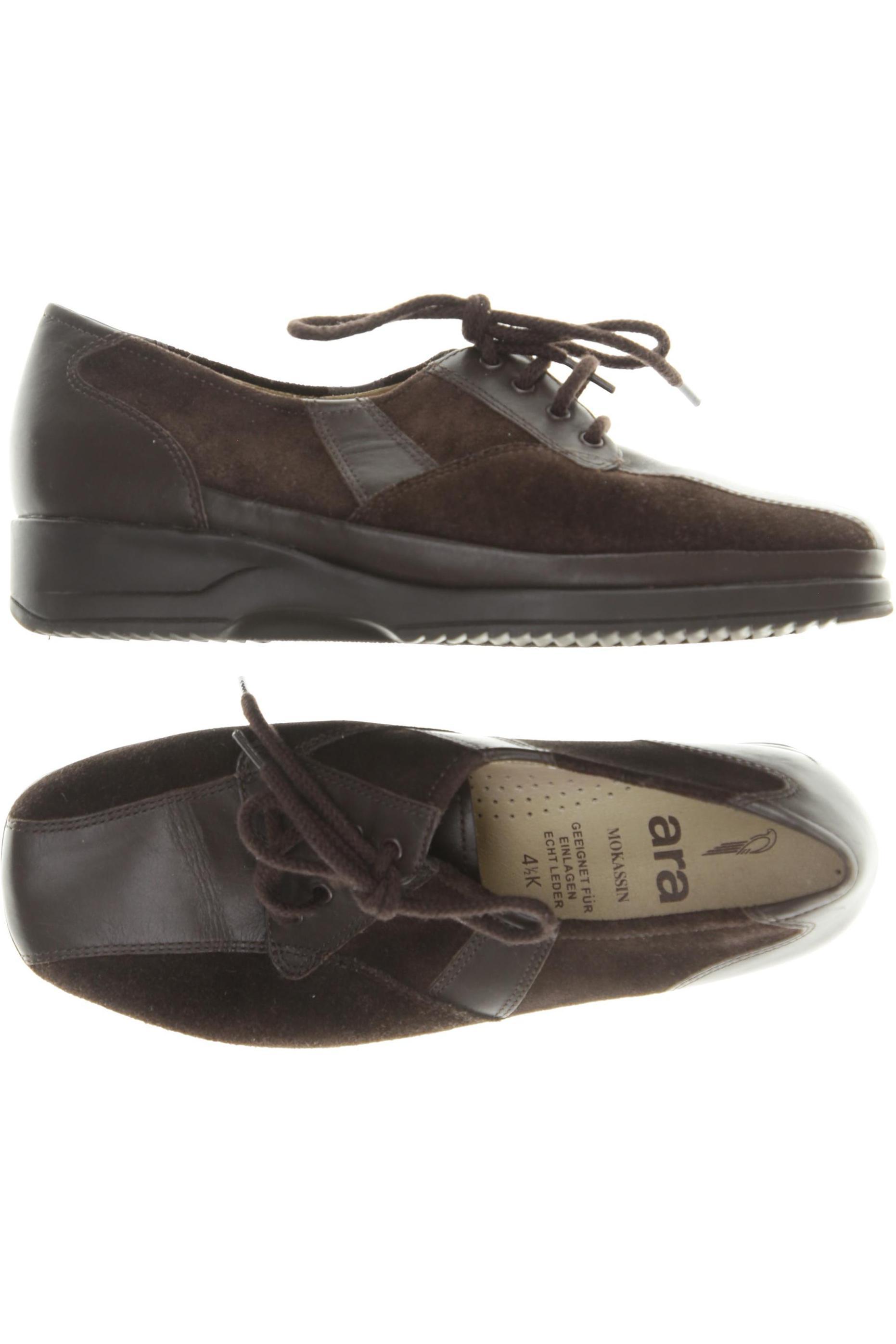 

Ara Damen Halbschuh, braun, Gr. 4.5
