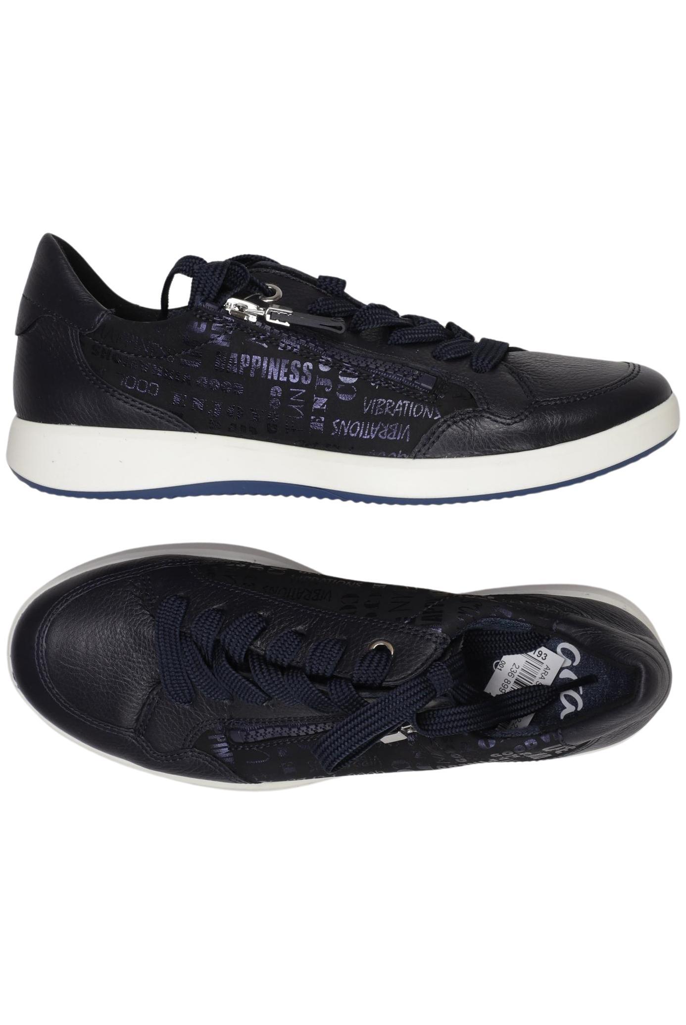 

Ara Damen Halbschuh, marineblau, Gr. 4