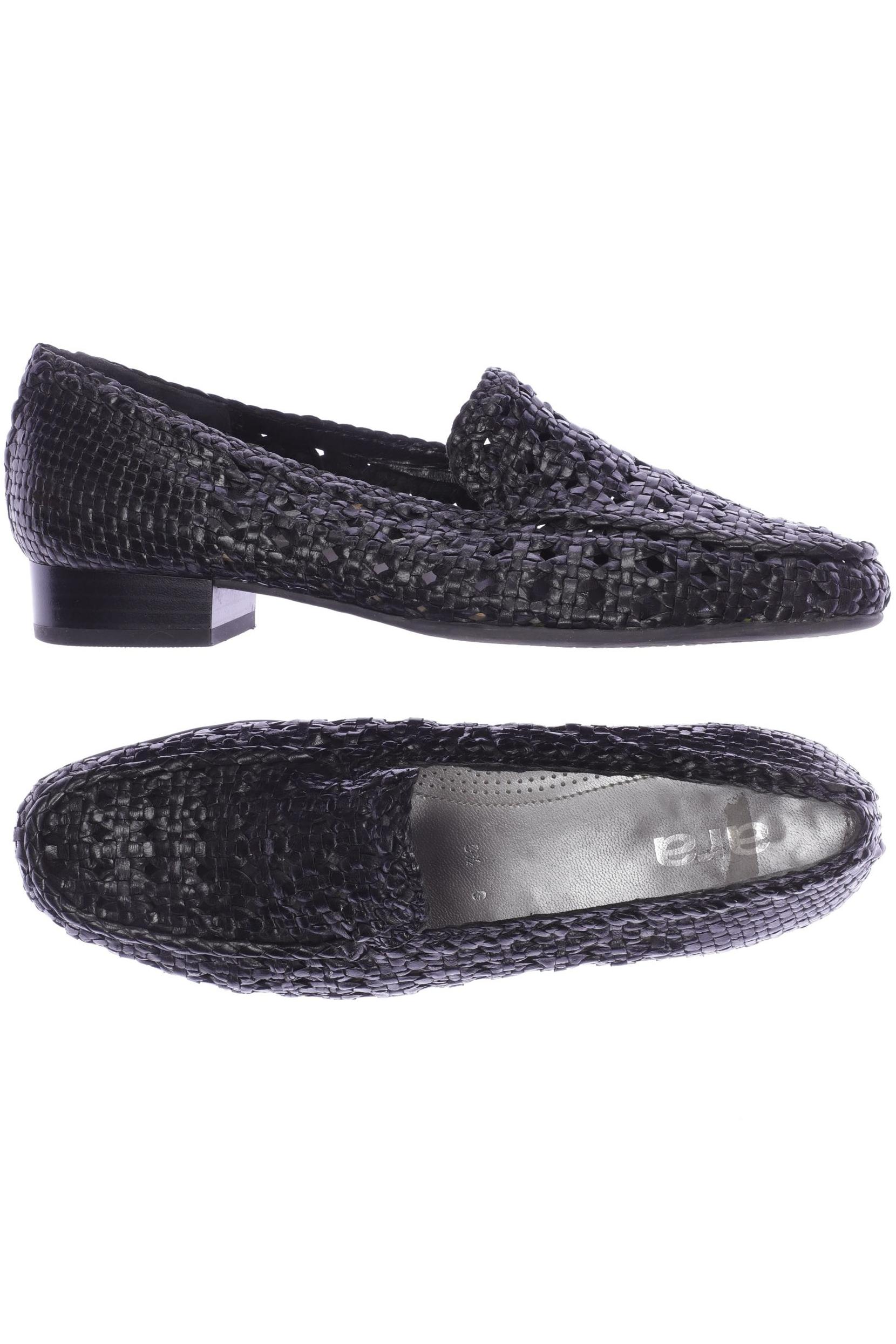

Ara Damen Halbschuh, schwarz, Gr. 6.5