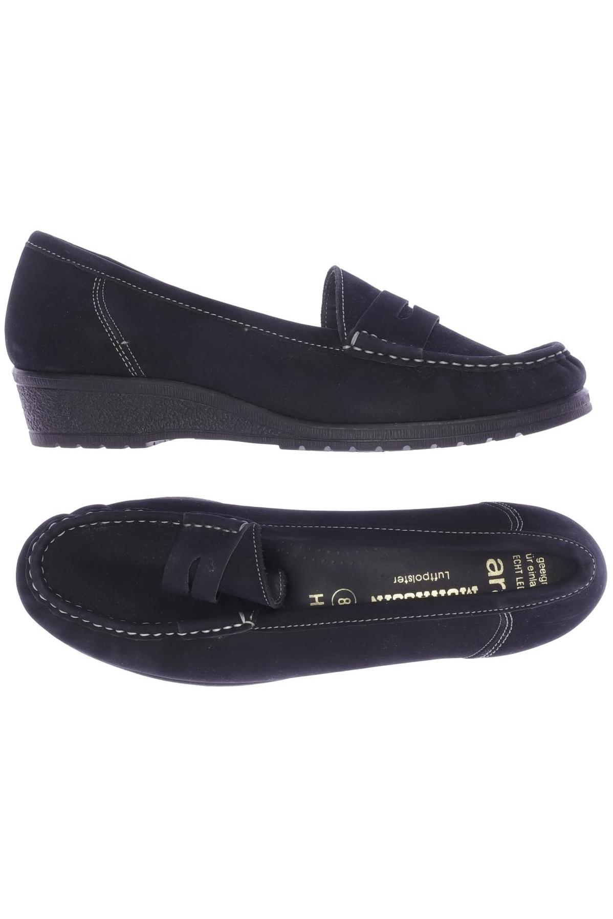

Ara Damen Halbschuh, schwarz, Gr. 8