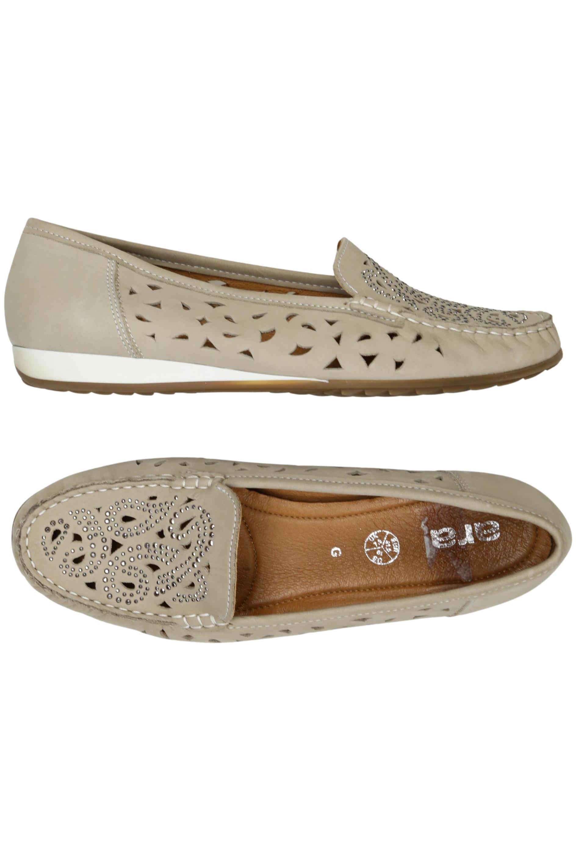 

Ara Damen Halbschuh, beige, Gr. 41.5