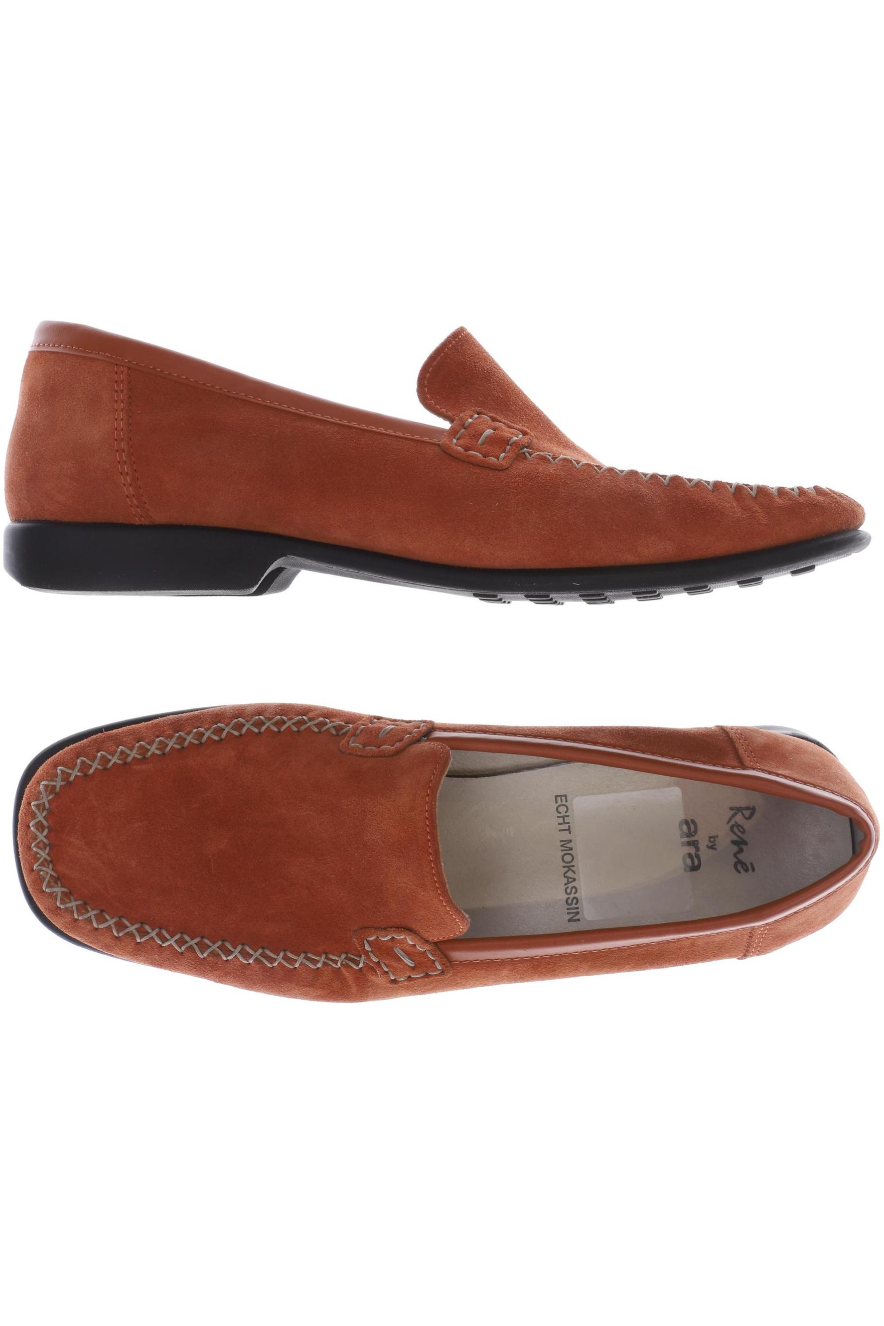 

Ara Damen Halbschuh, orange, Gr. 6.5