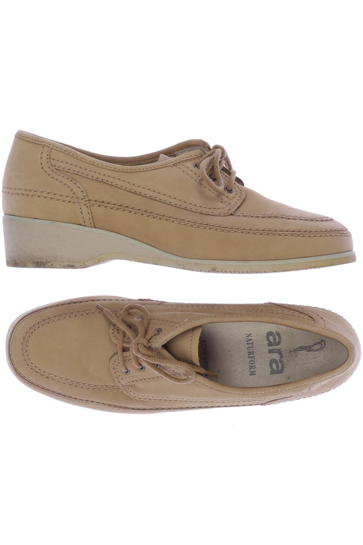 

Ara Damen Halbschuh, beige, Gr. 5