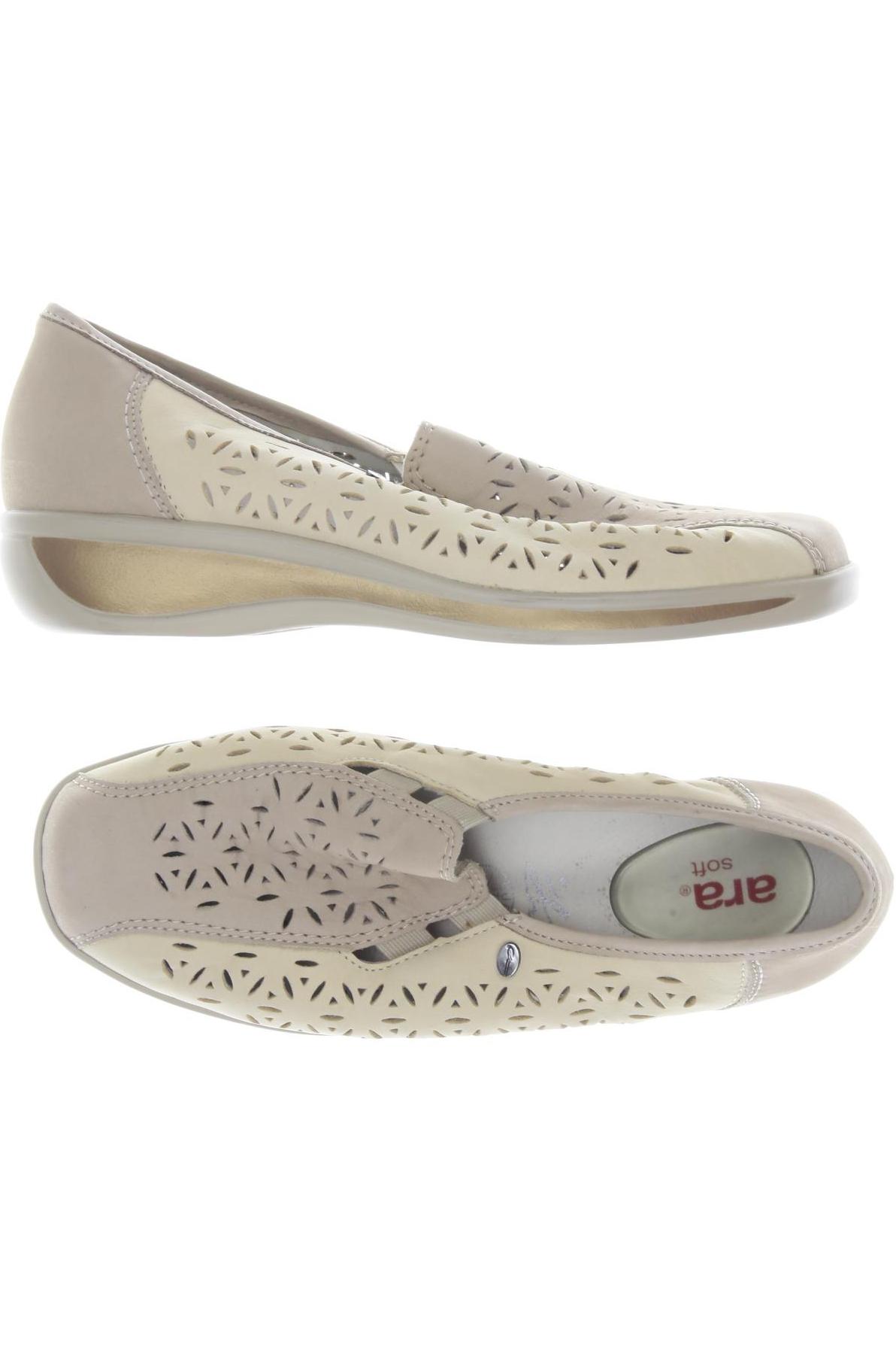 

Ara Damen Halbschuh, beige, Gr. 37.5