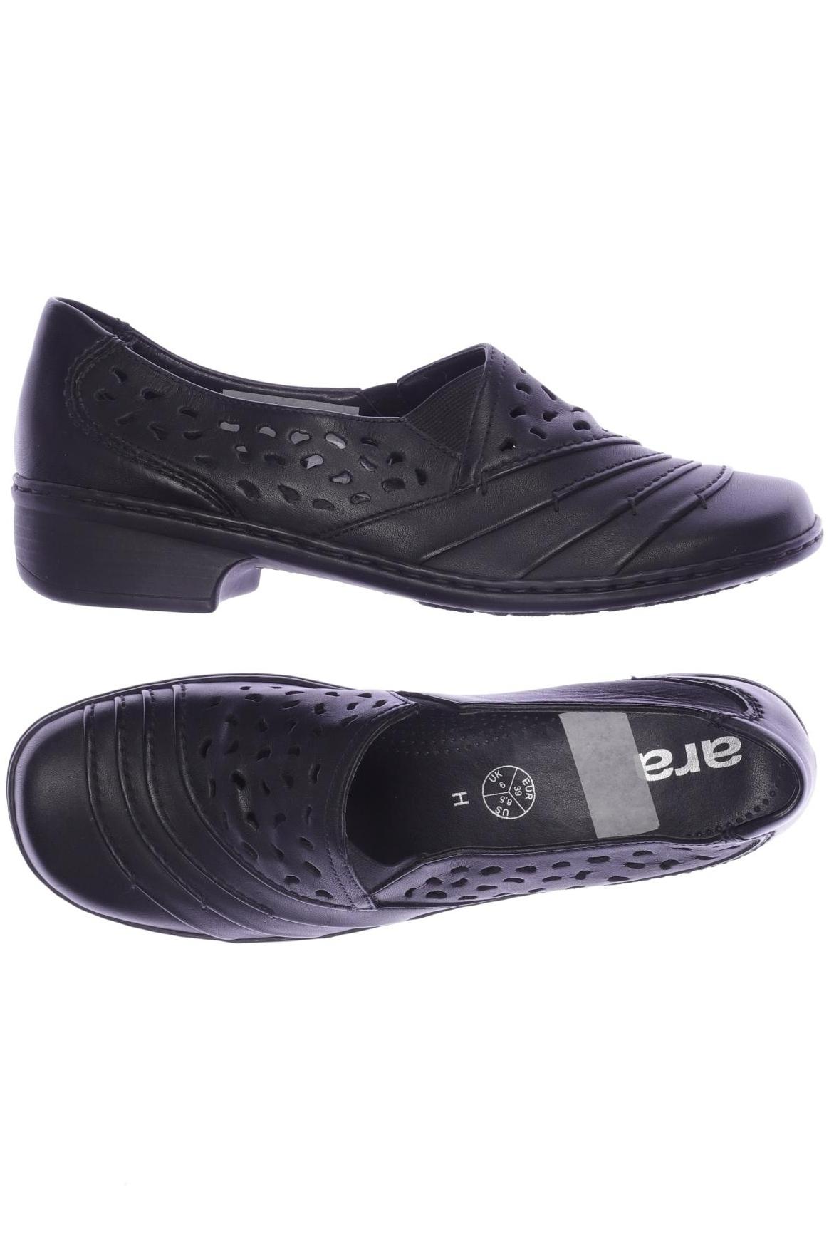 

Ara Damen Halbschuh, schwarz, Gr. 39