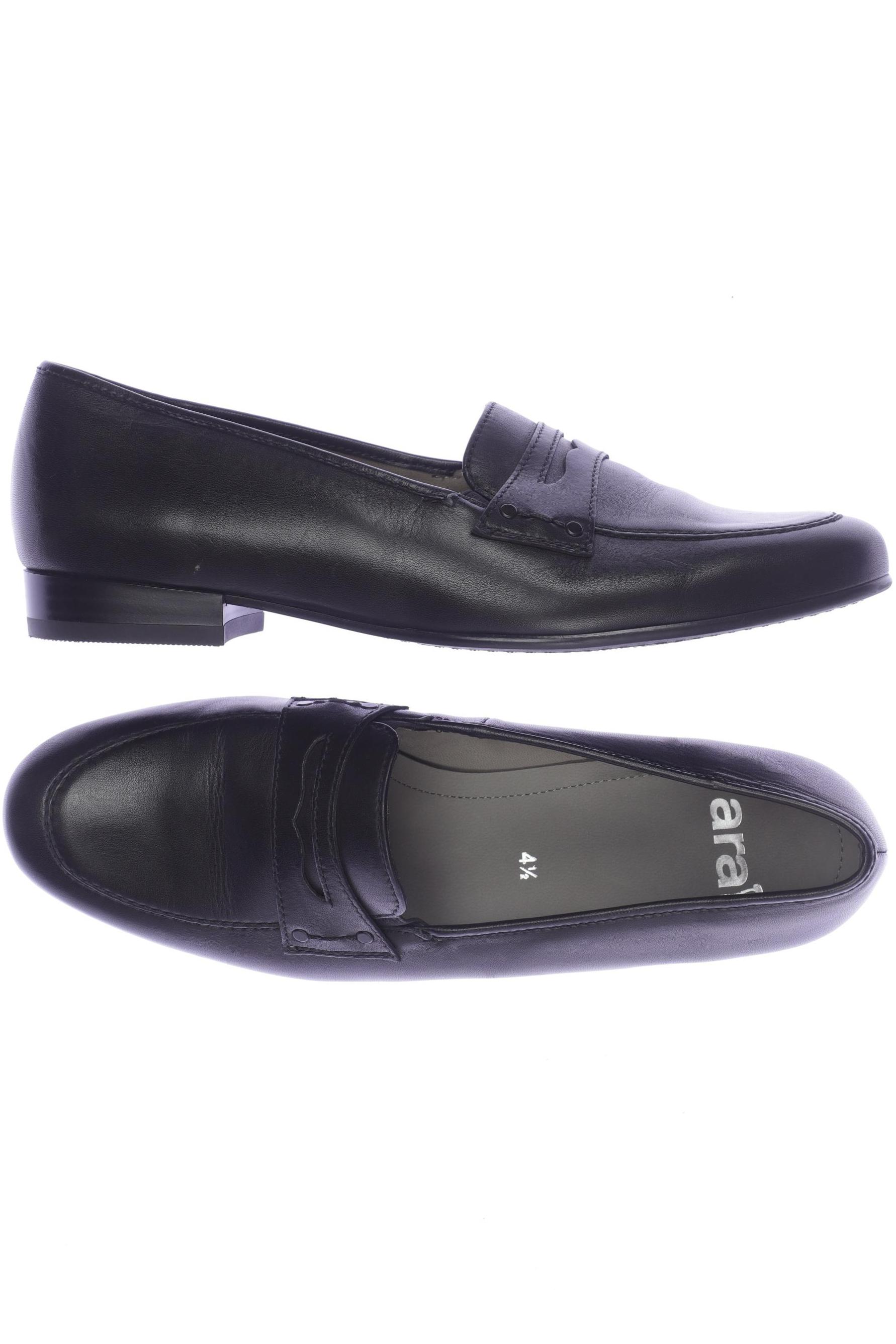 

Ara Damen Halbschuh, schwarz, Gr. 37.5