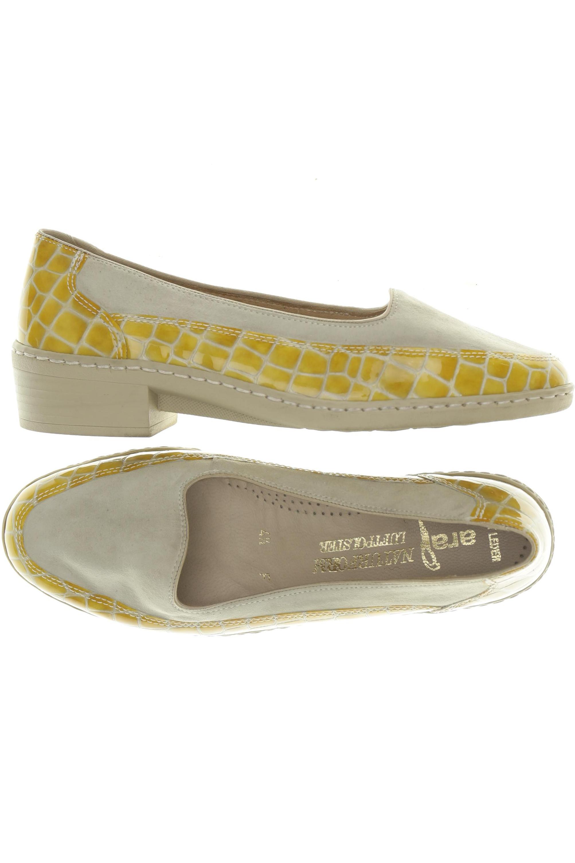 

Ara Damen Halbschuh, gelb, Gr. 4.5