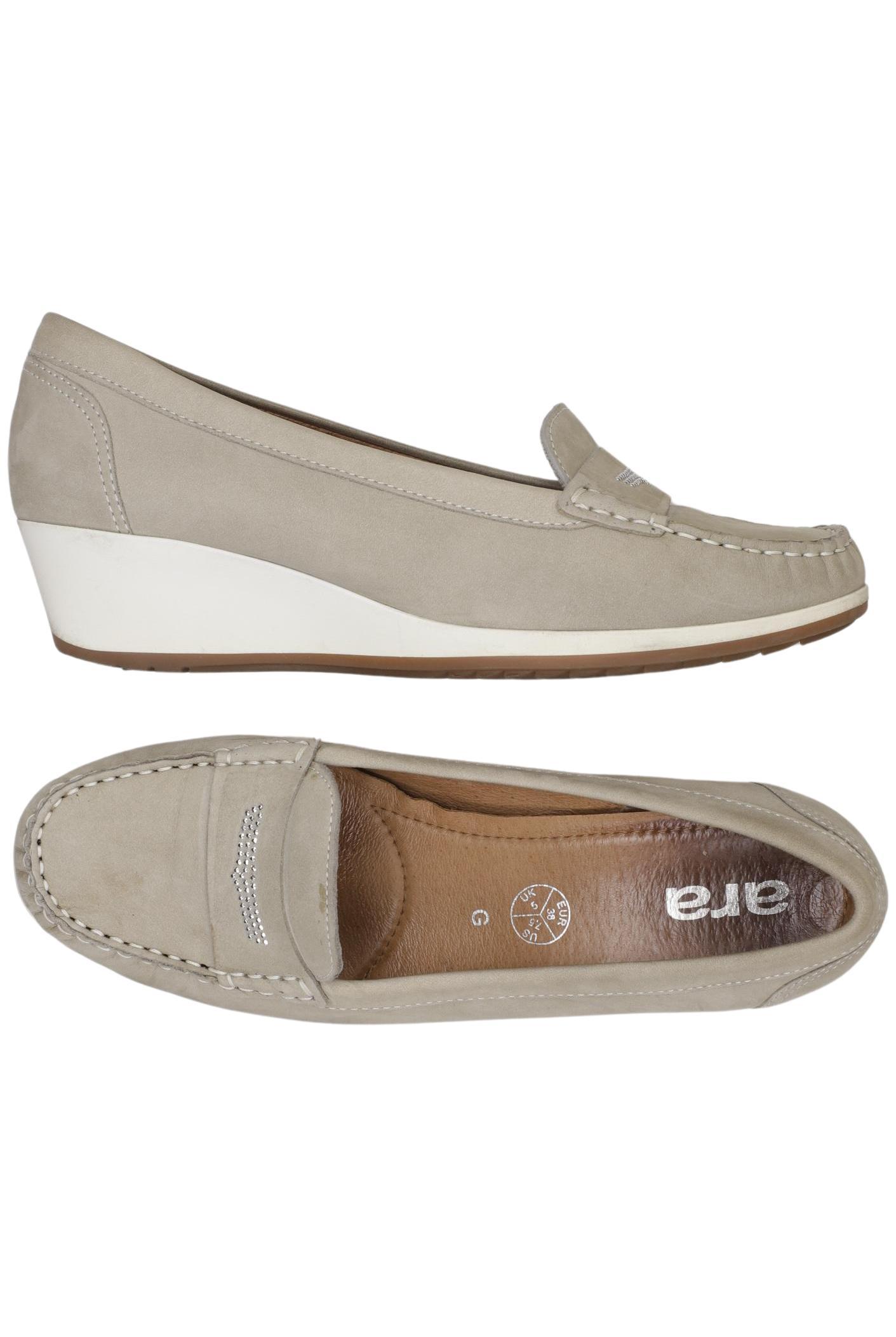 

Ara Damen Halbschuh, beige, Gr. 38