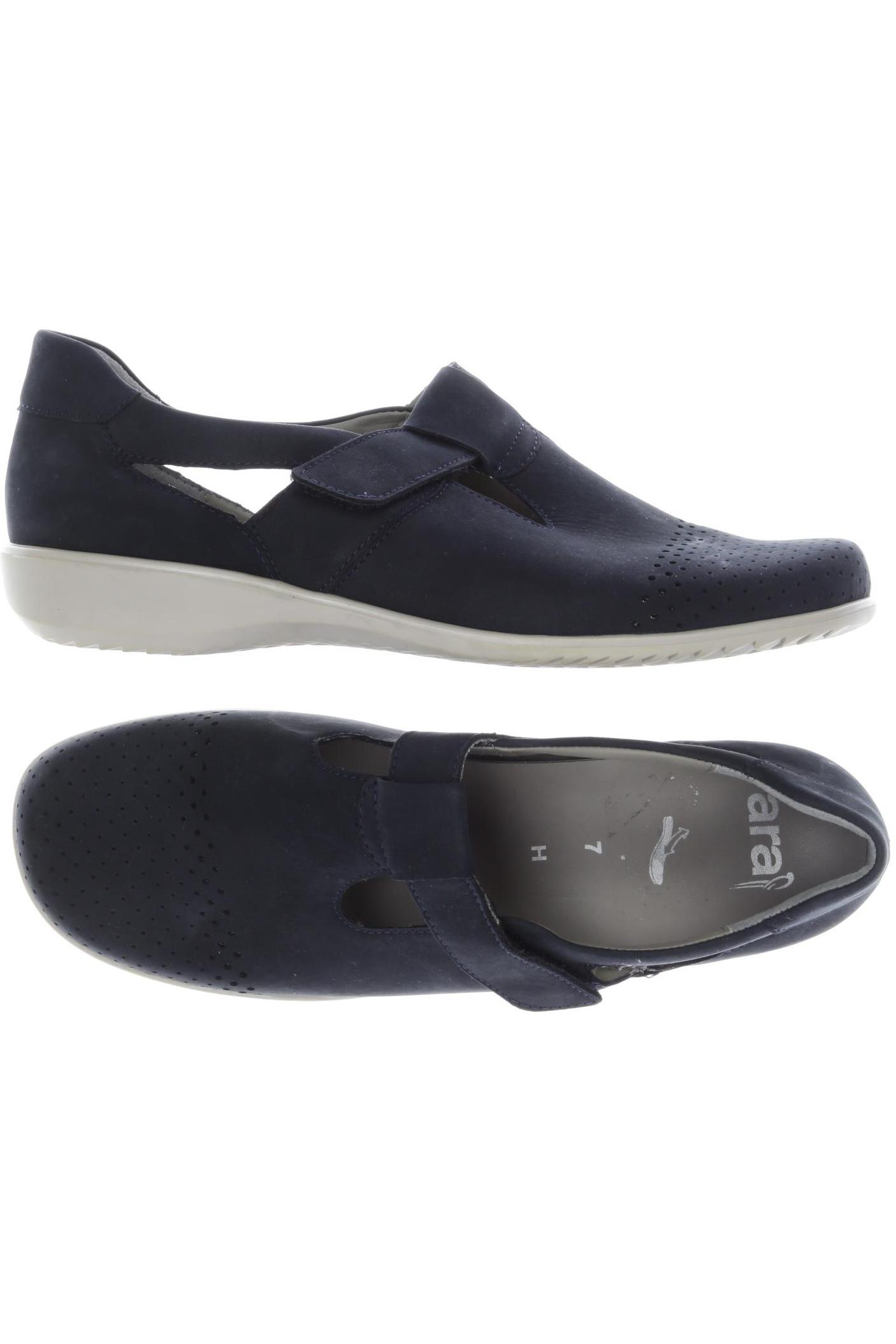 

Ara Damen Halbschuh, schwarz, Gr. 7