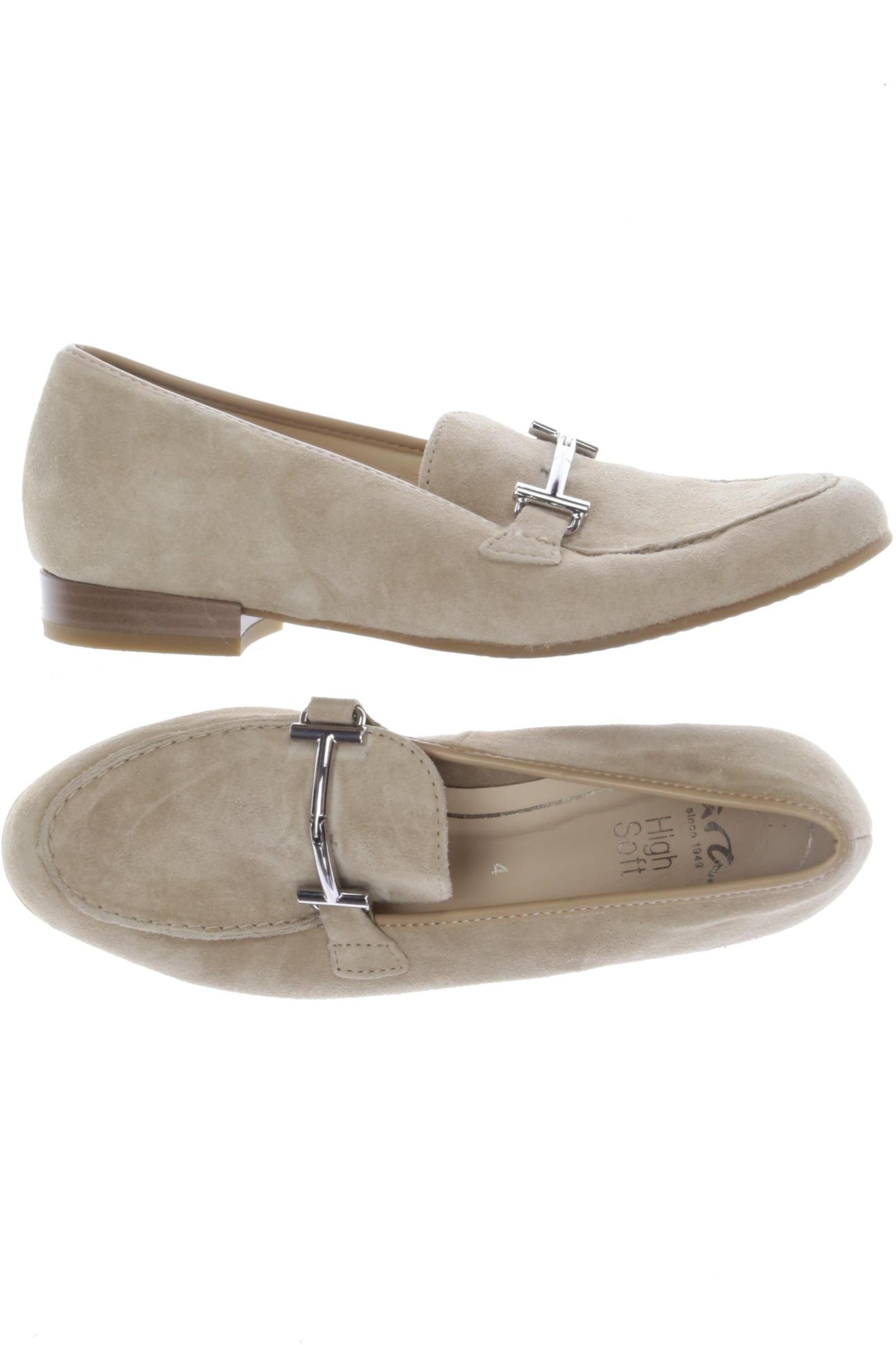 

Ara Damen Halbschuh, beige, Gr. 4