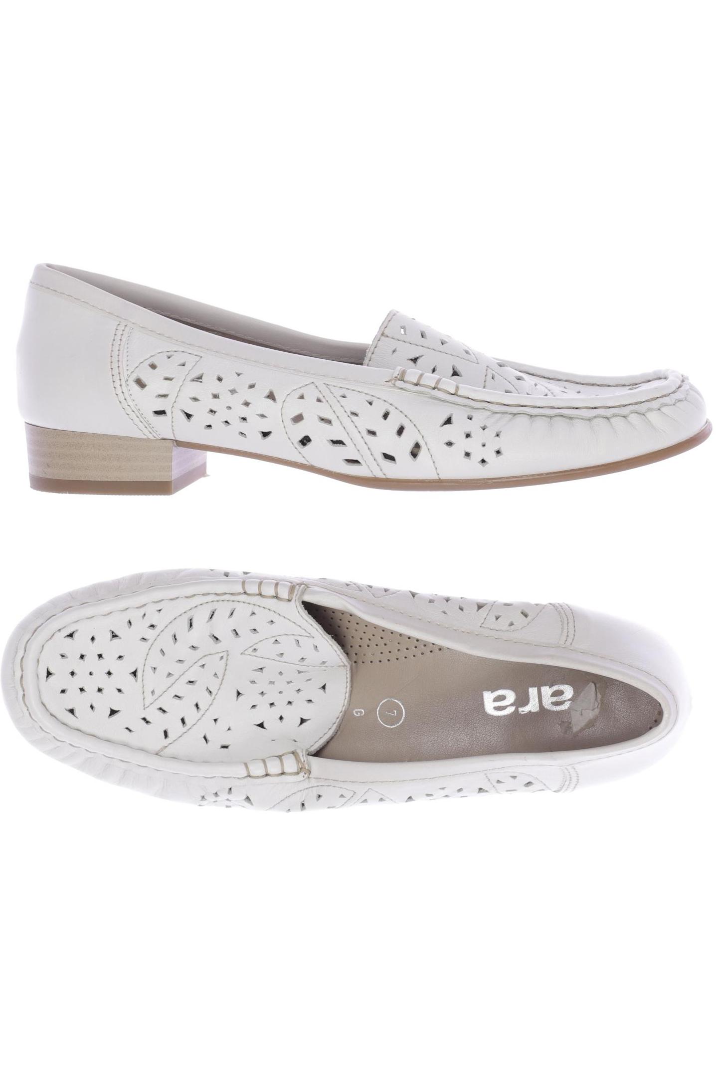 

Ara Damen Halbschuh, weiß, Gr. 7