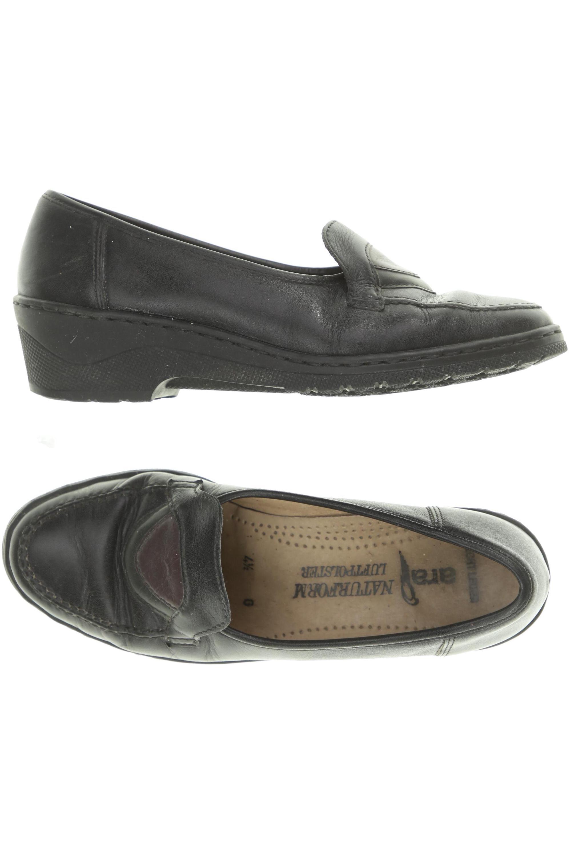 

Ara Damen Halbschuh, schwarz, Gr. 4.5