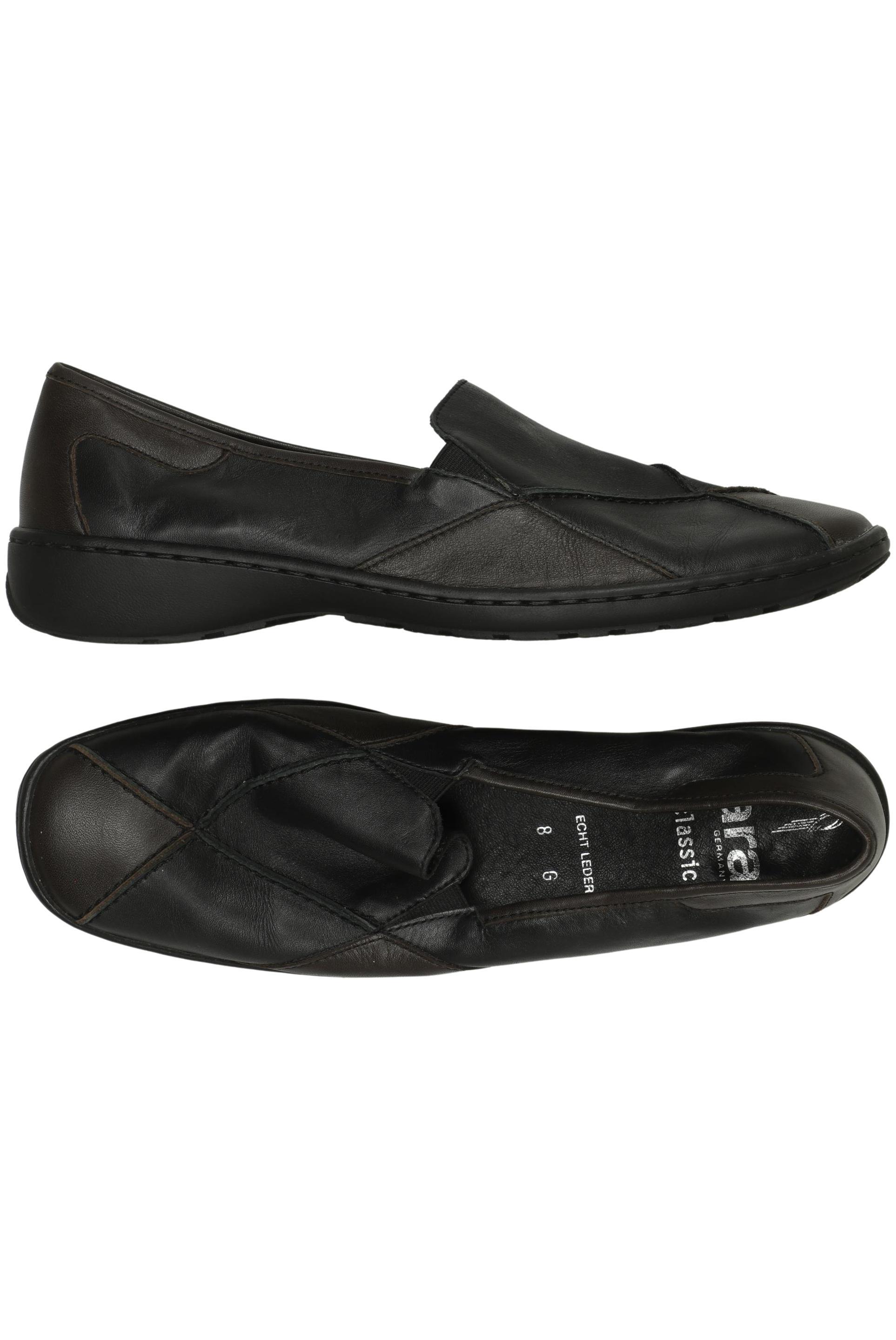 

Ara Damen Halbschuh, schwarz, Gr. 8