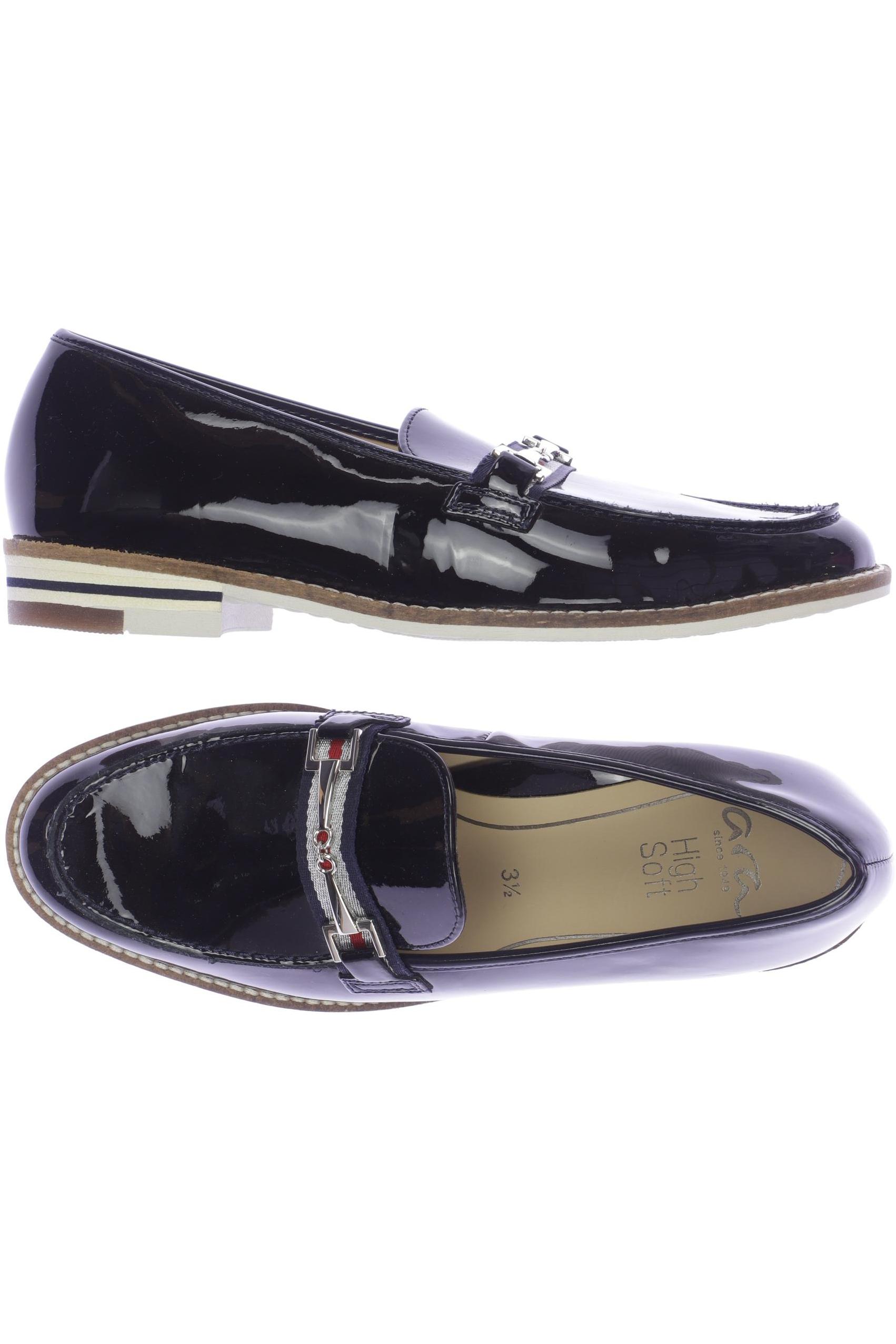 

Ara Damen Halbschuh, marineblau, Gr. 3.5