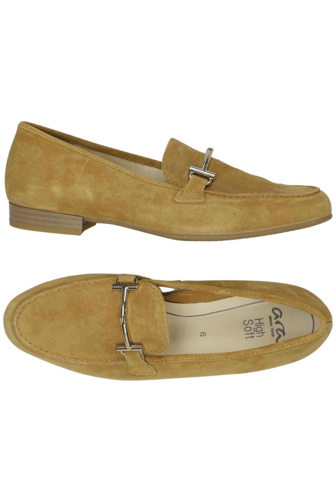 

Ara Damen Halbschuh, beige, Gr. 6