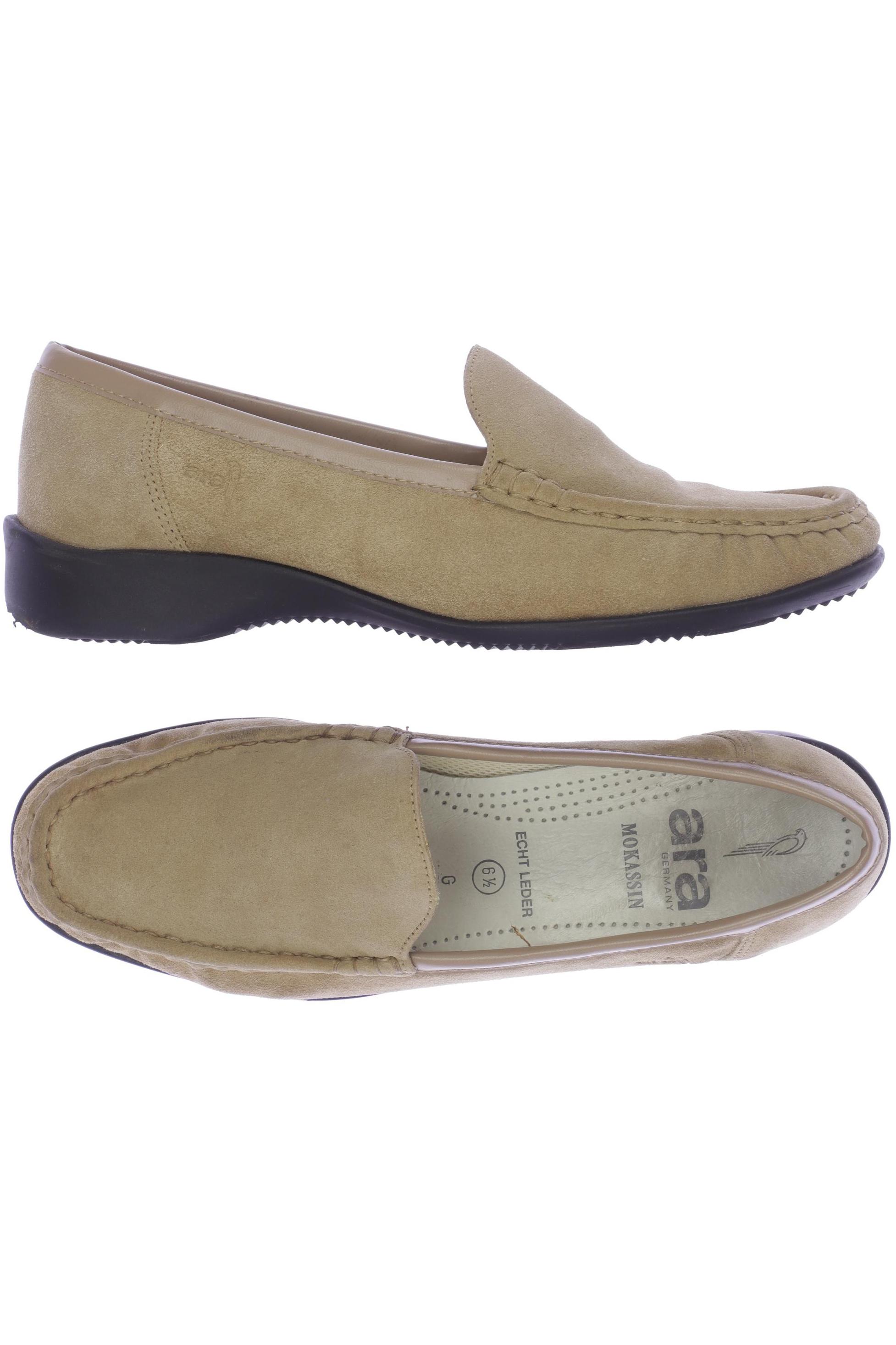 

Ara Damen Halbschuh, beige, Gr. 6.5