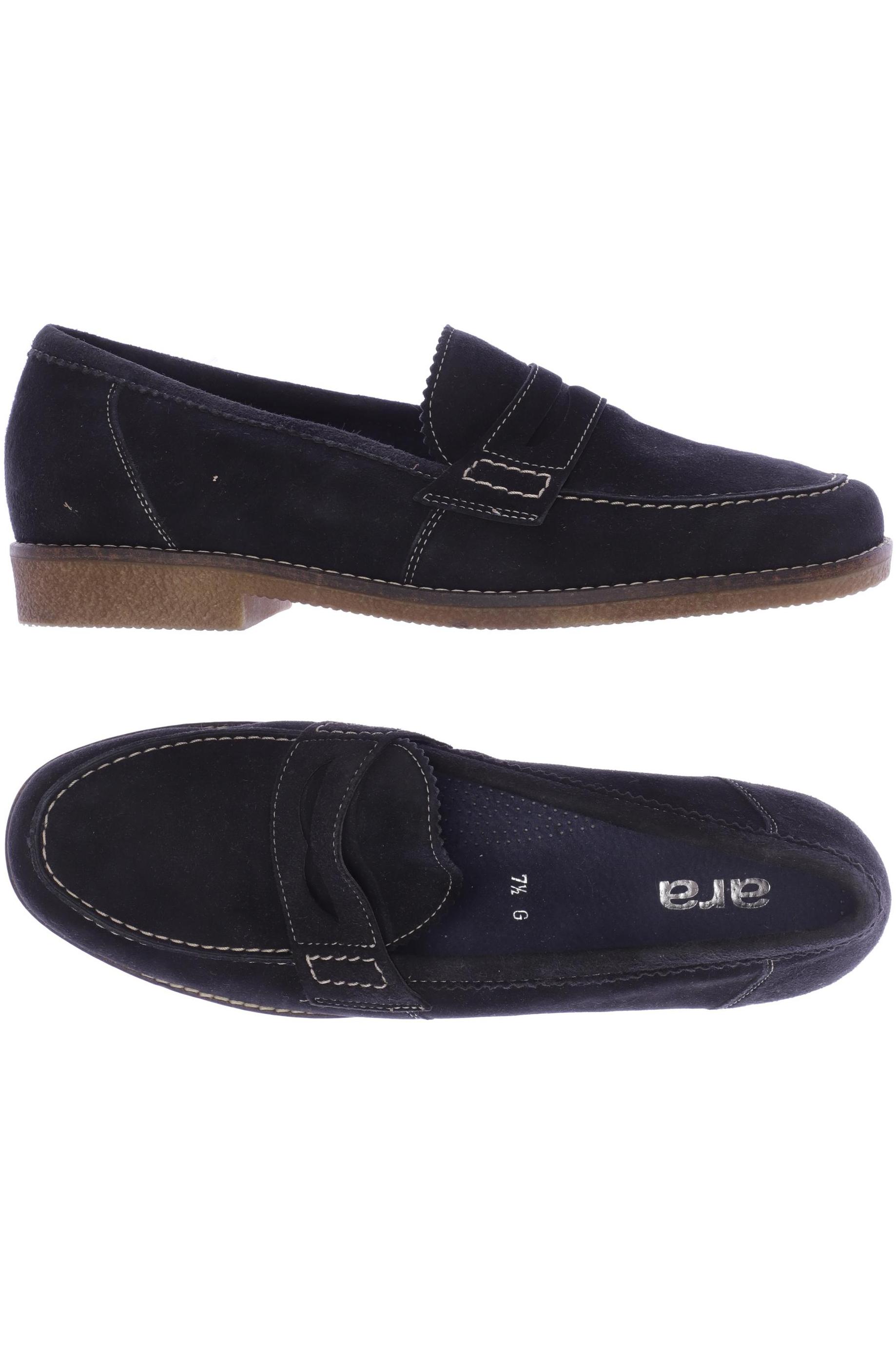 

Ara Damen Halbschuh, marineblau, Gr. 7.5