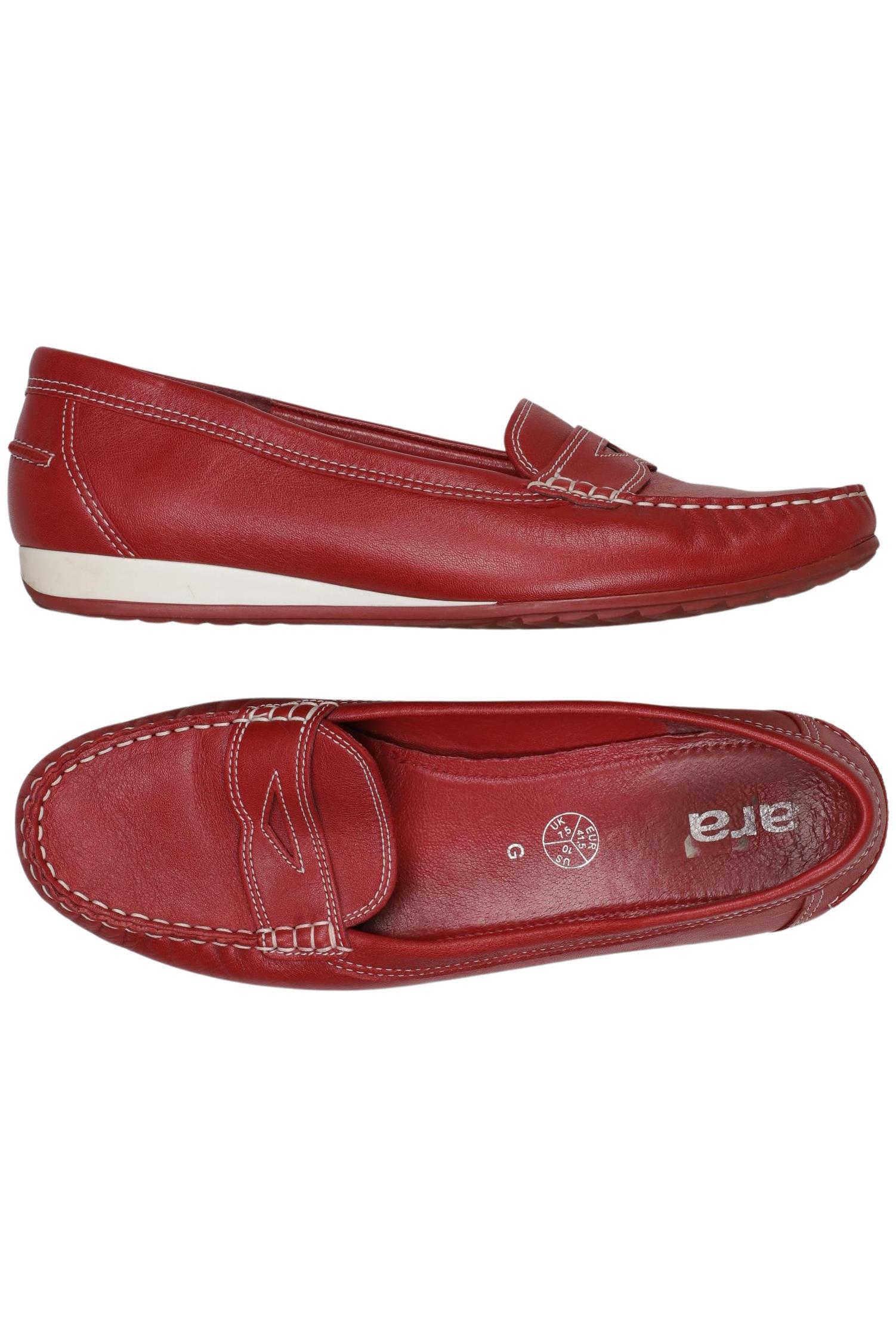 

Ara Damen Halbschuh, rot, Gr. 41.5