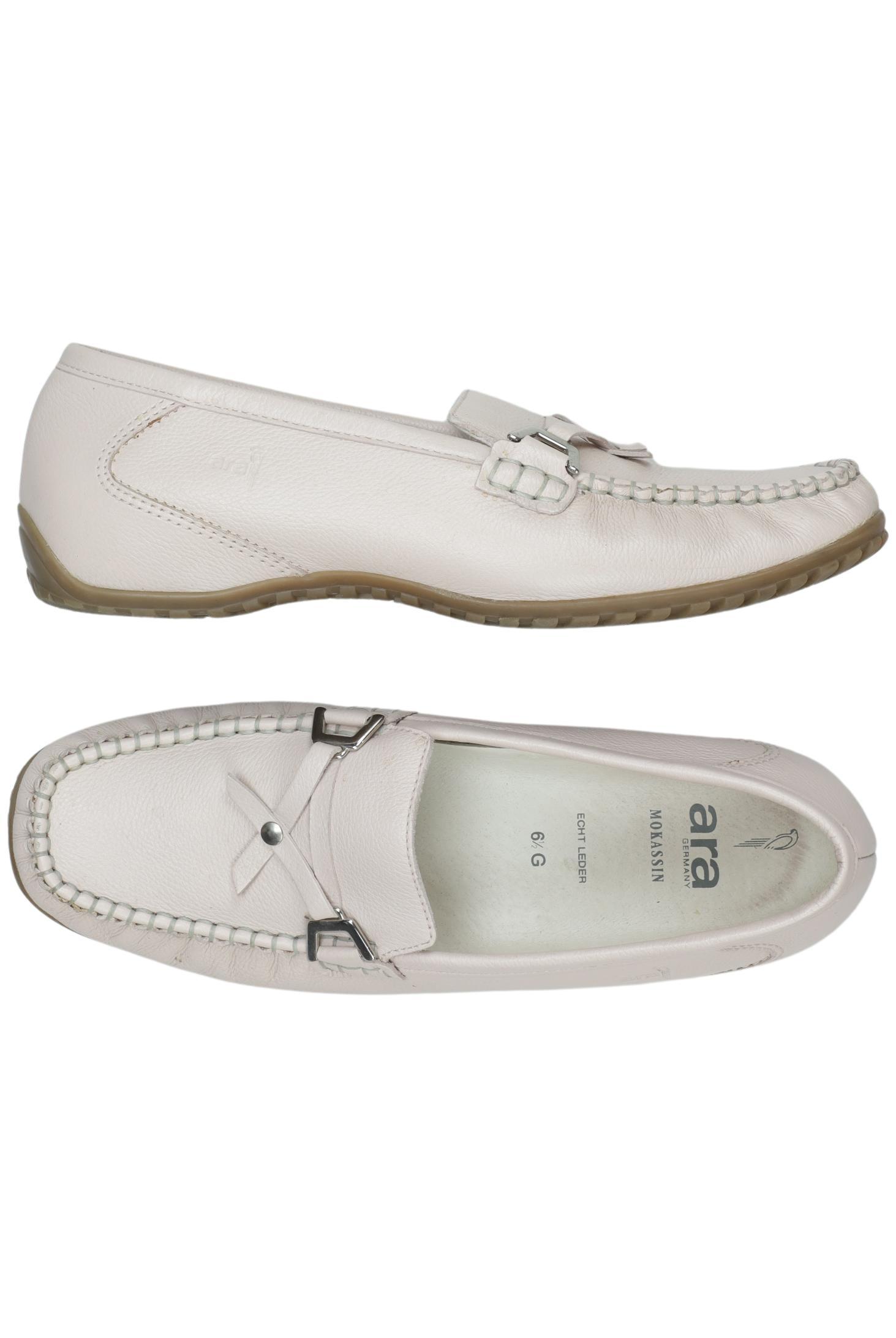 

Ara Damen Halbschuh, cremeweiß, Gr. 6.5