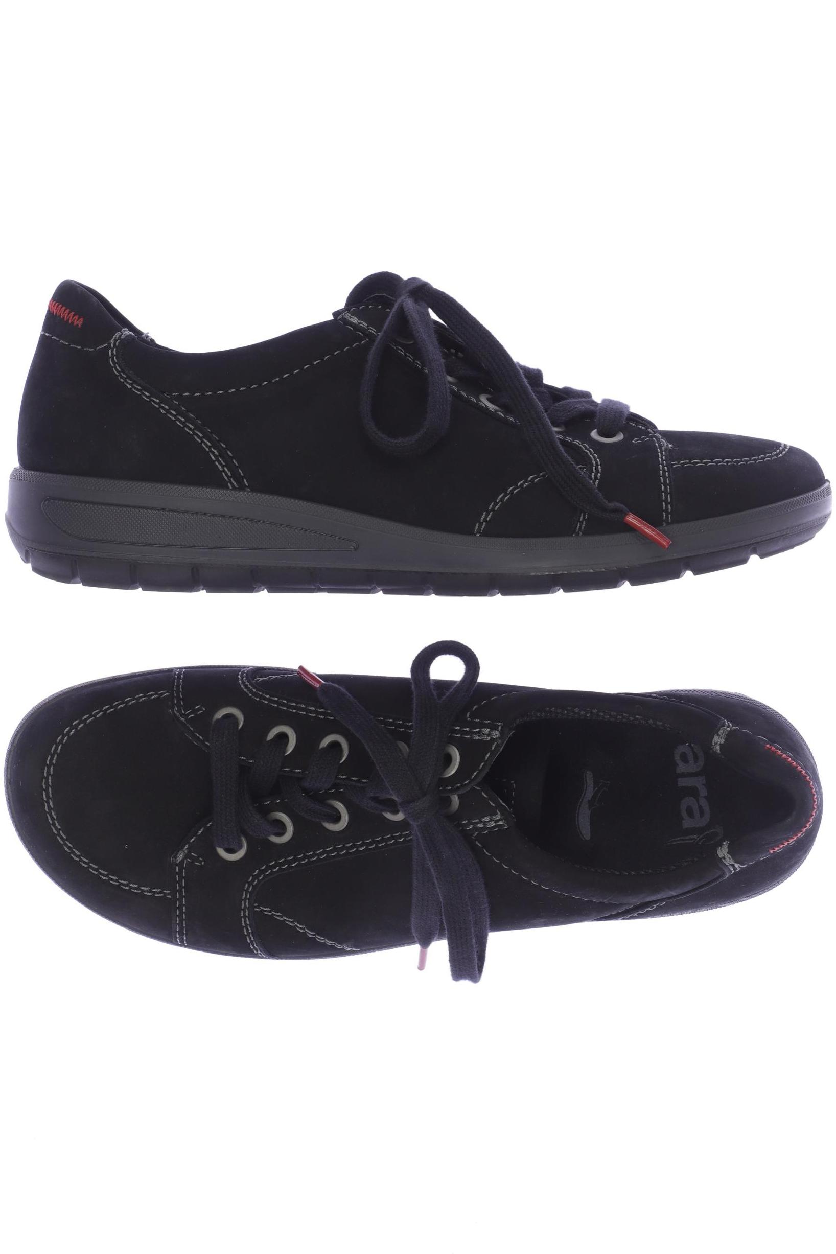 

Ara Damen Halbschuh, schwarz, Gr. 37