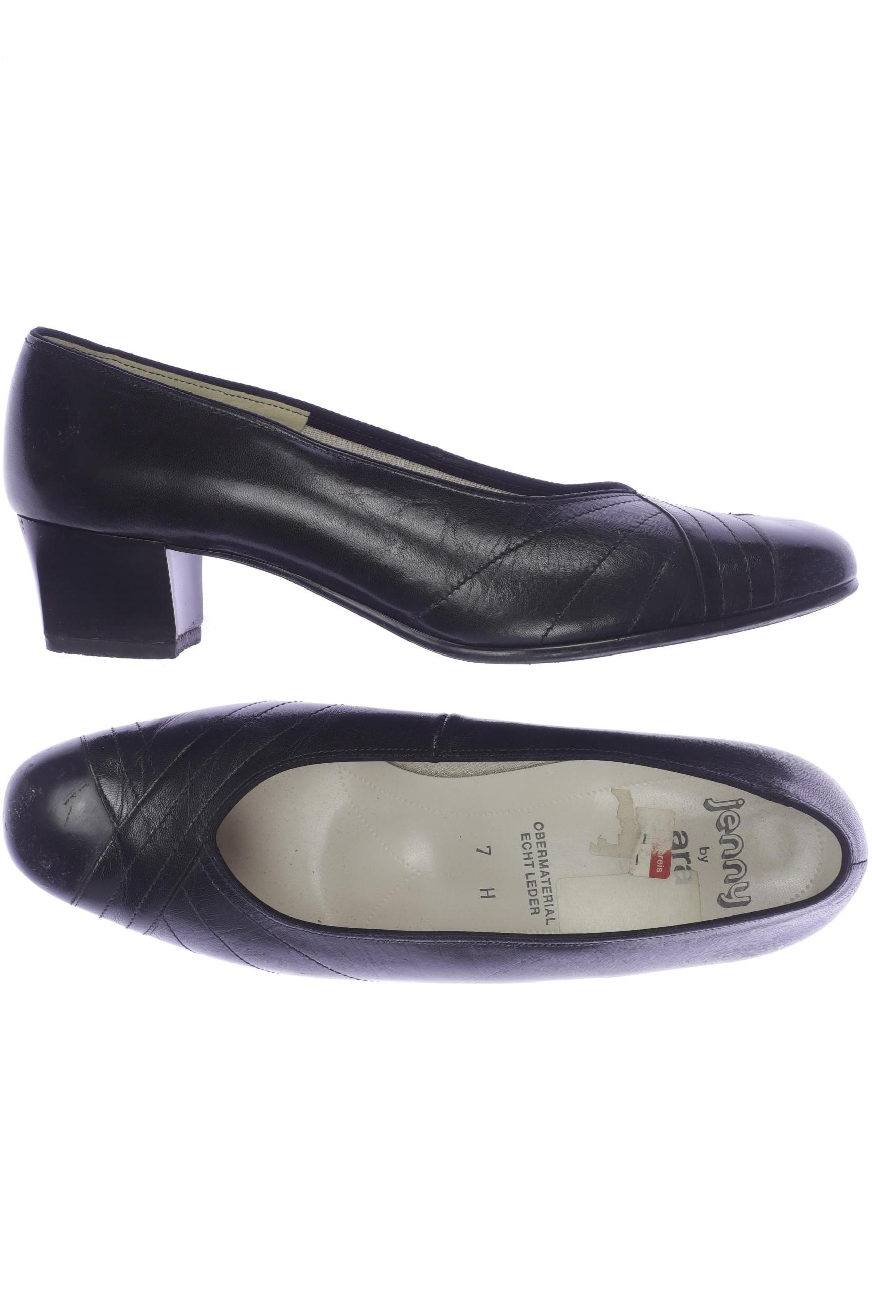 

Ara Damen Halbschuh, schwarz, Gr. 7