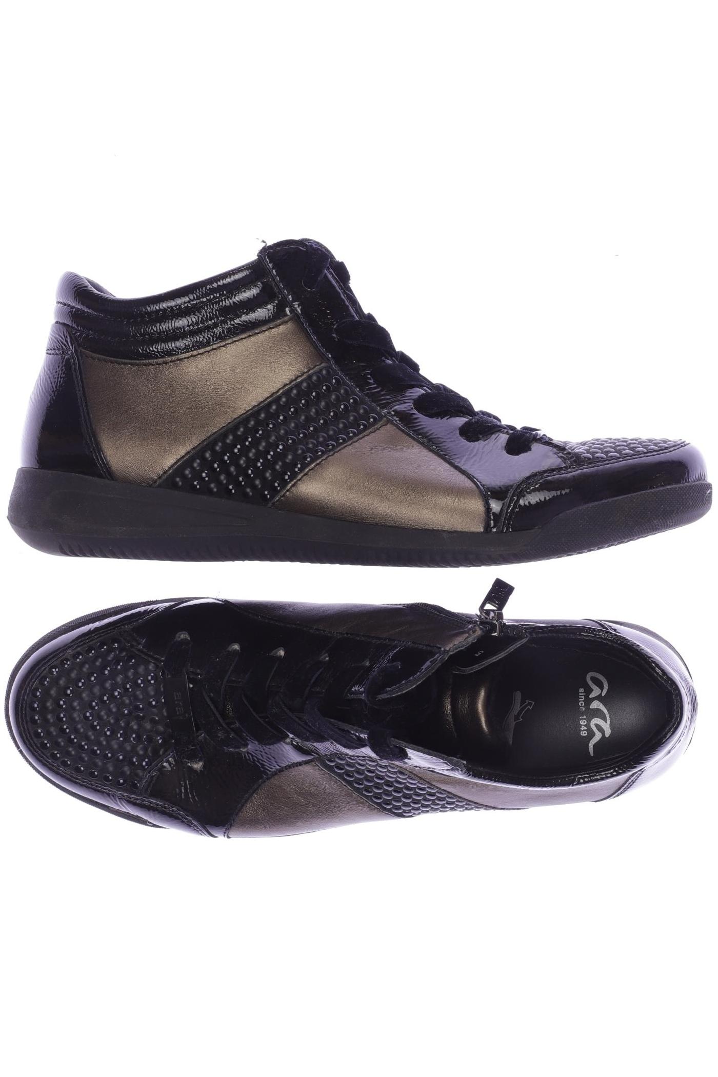 

Ara Damen Halbschuh, schwarz, Gr. 38
